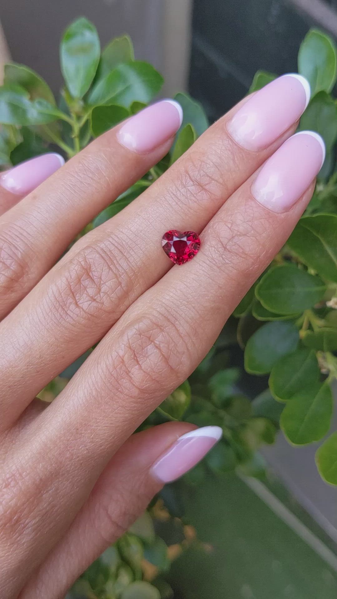 1.52 Ct. Ruby from Mozambique Size Video