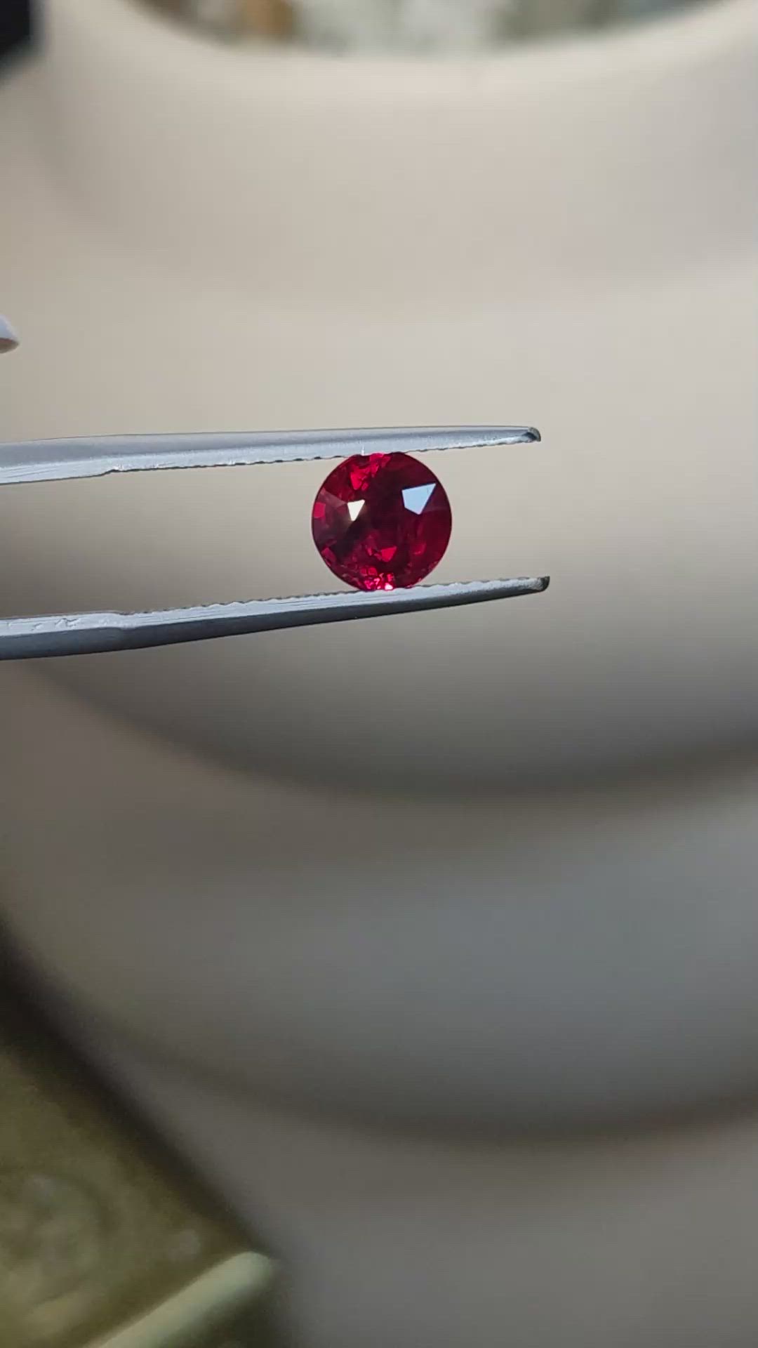 1.50 Ct. Ruby from Burma (Myanmar) Size Video