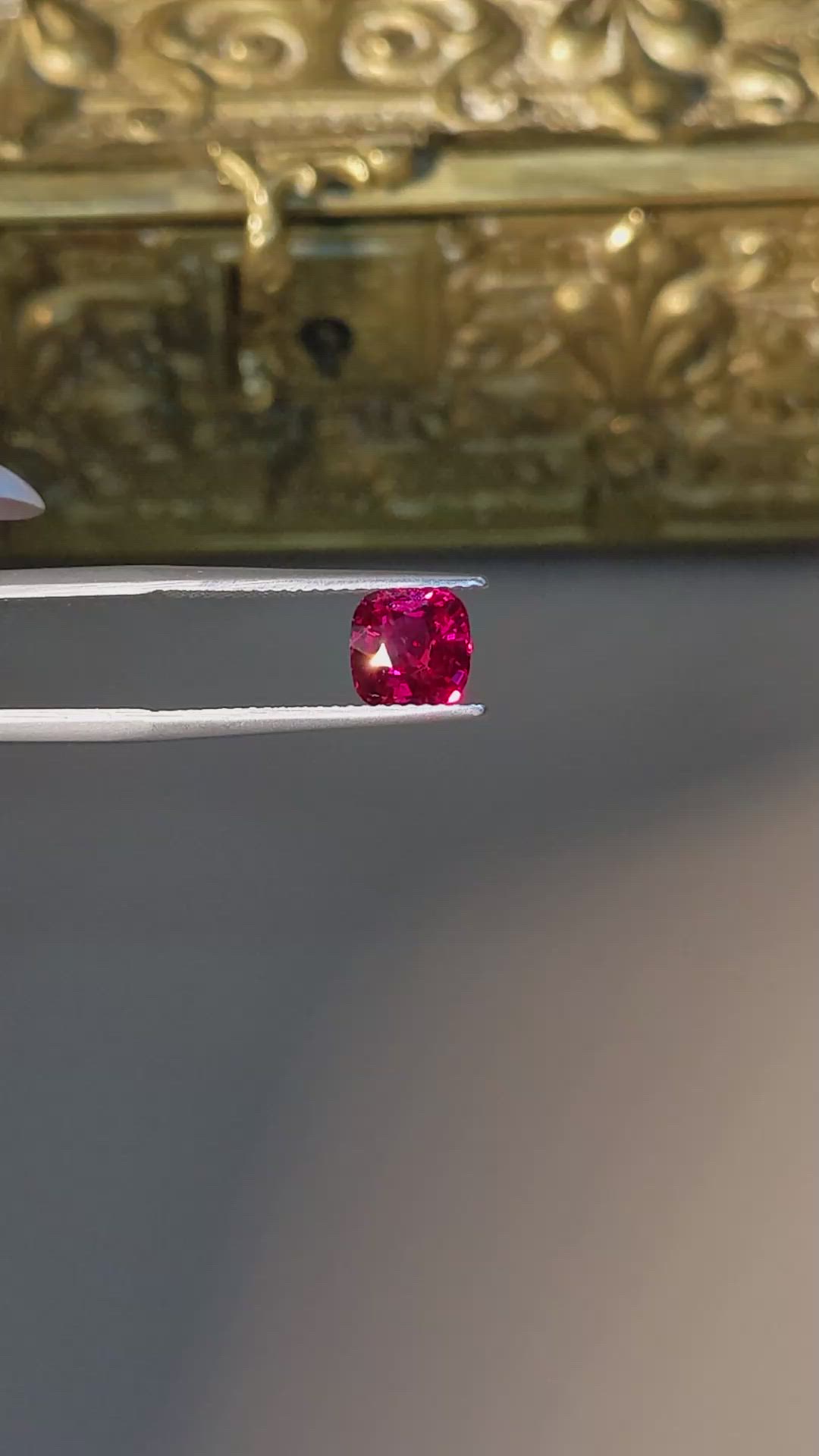 2.02 Ct. Ruby from Mozambique Size Video