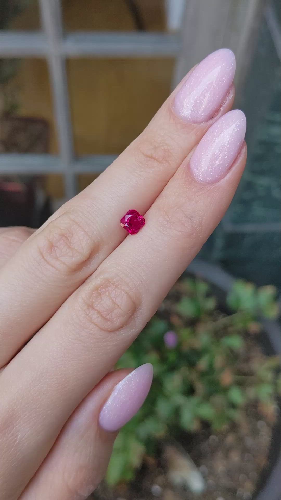 1.11 Ct. Ruby from Burma (Myanmar) Size Video