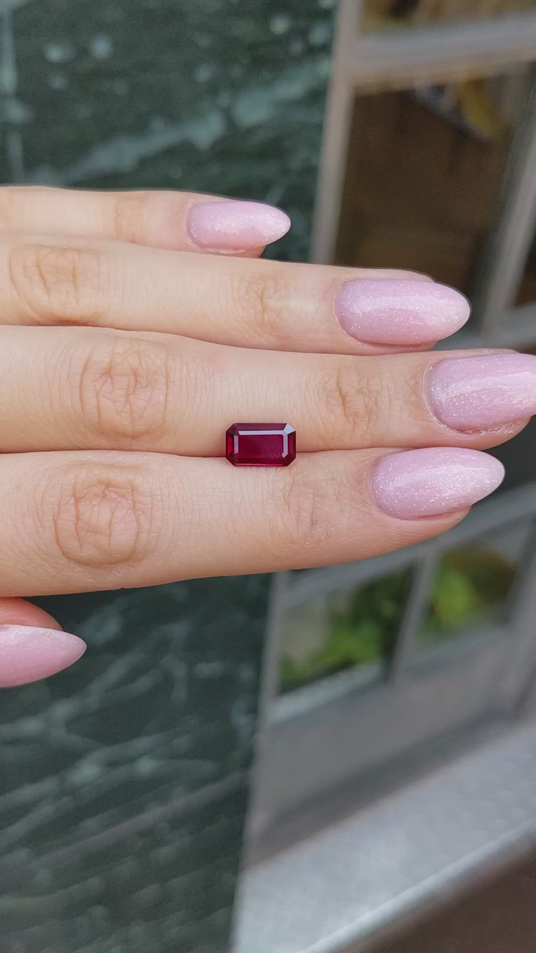 2.01 Ct. Ruby from Mozambique Size Video