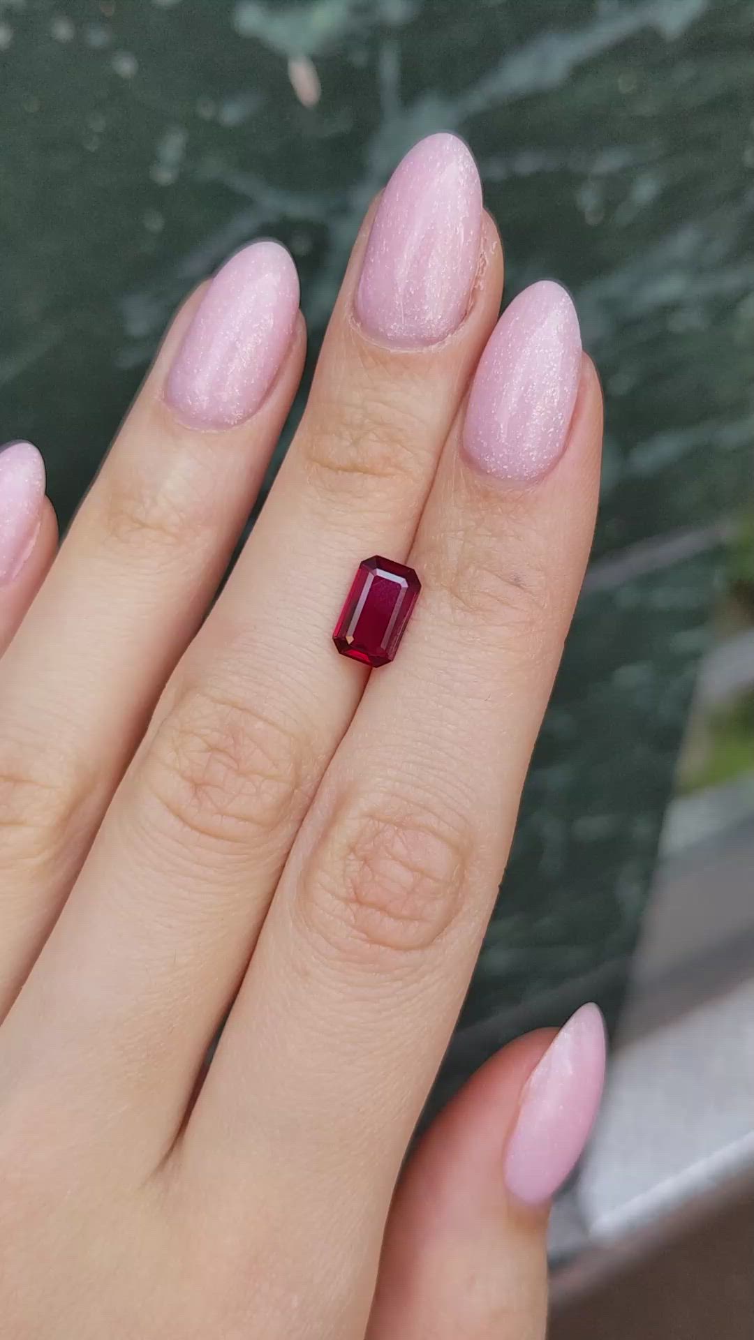 2.01 Ct. Ruby from Mozambique Size Video