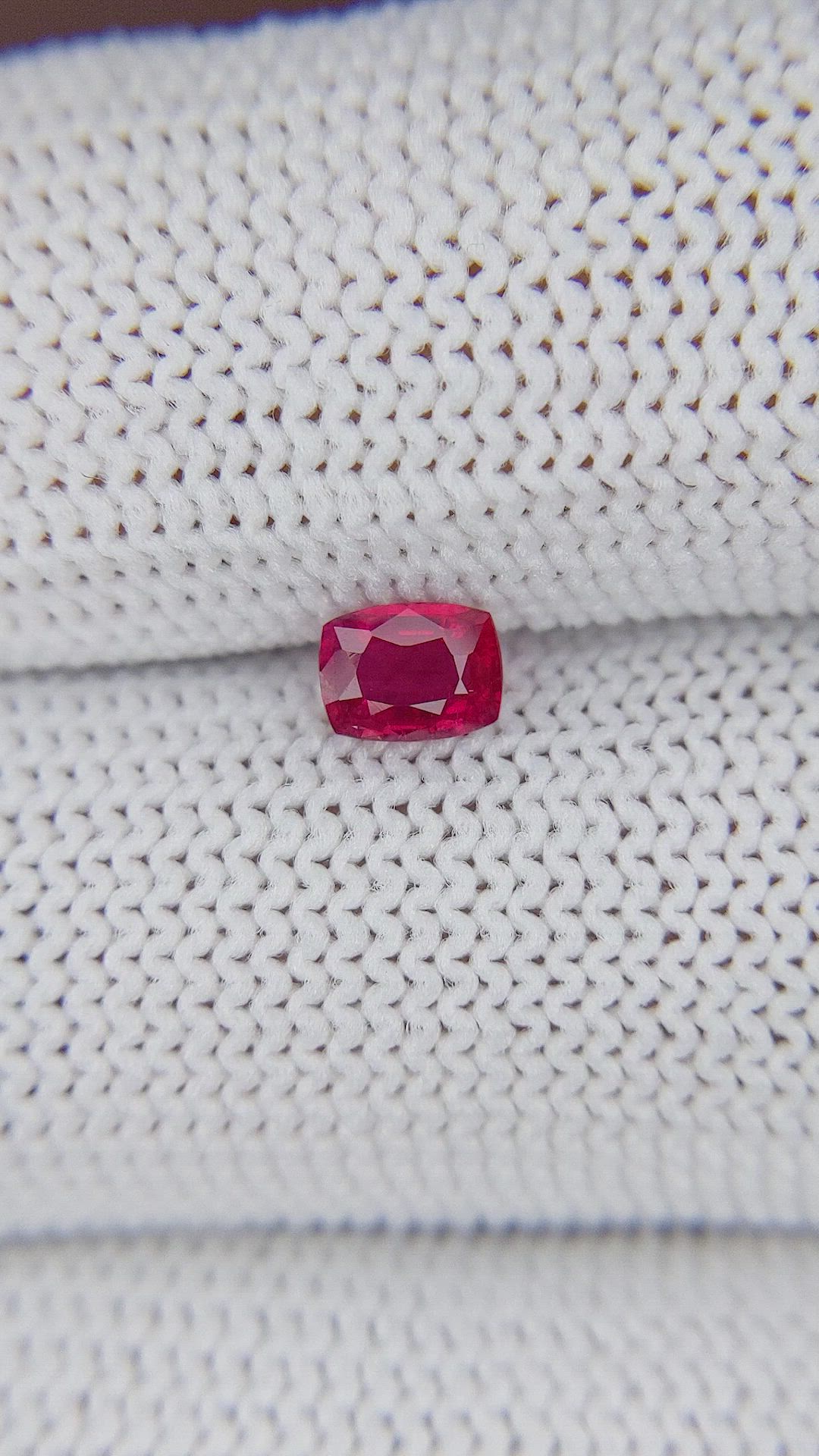 0.44 Ct. Ruby from Mozambique Size Video