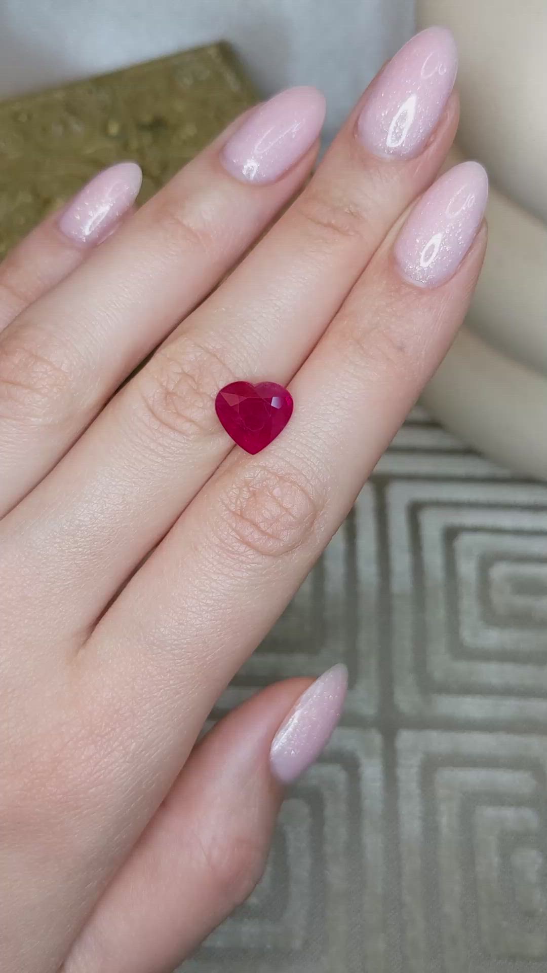 4.57 Ct. Ruby from Burma (Myanmar) Size Video
