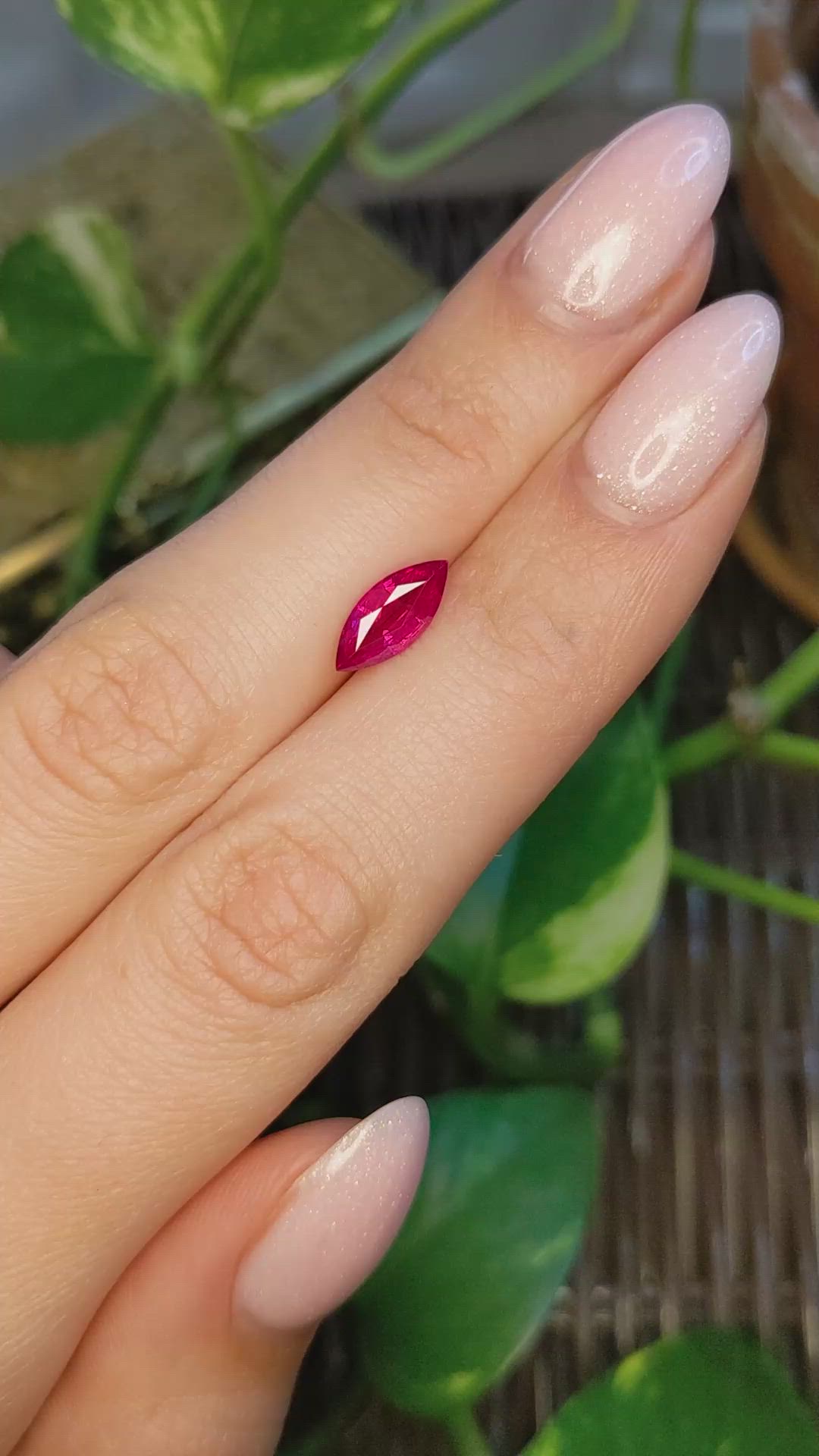 1.46 Ct. Ruby from Burma (Myanmar) Size Video