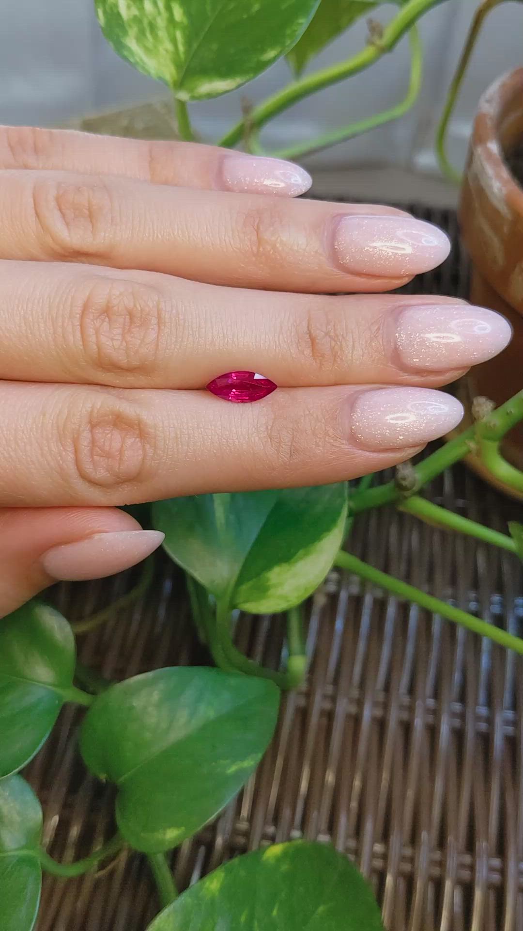 1.46 Ct. Ruby from Burma (Myanmar) Size Video