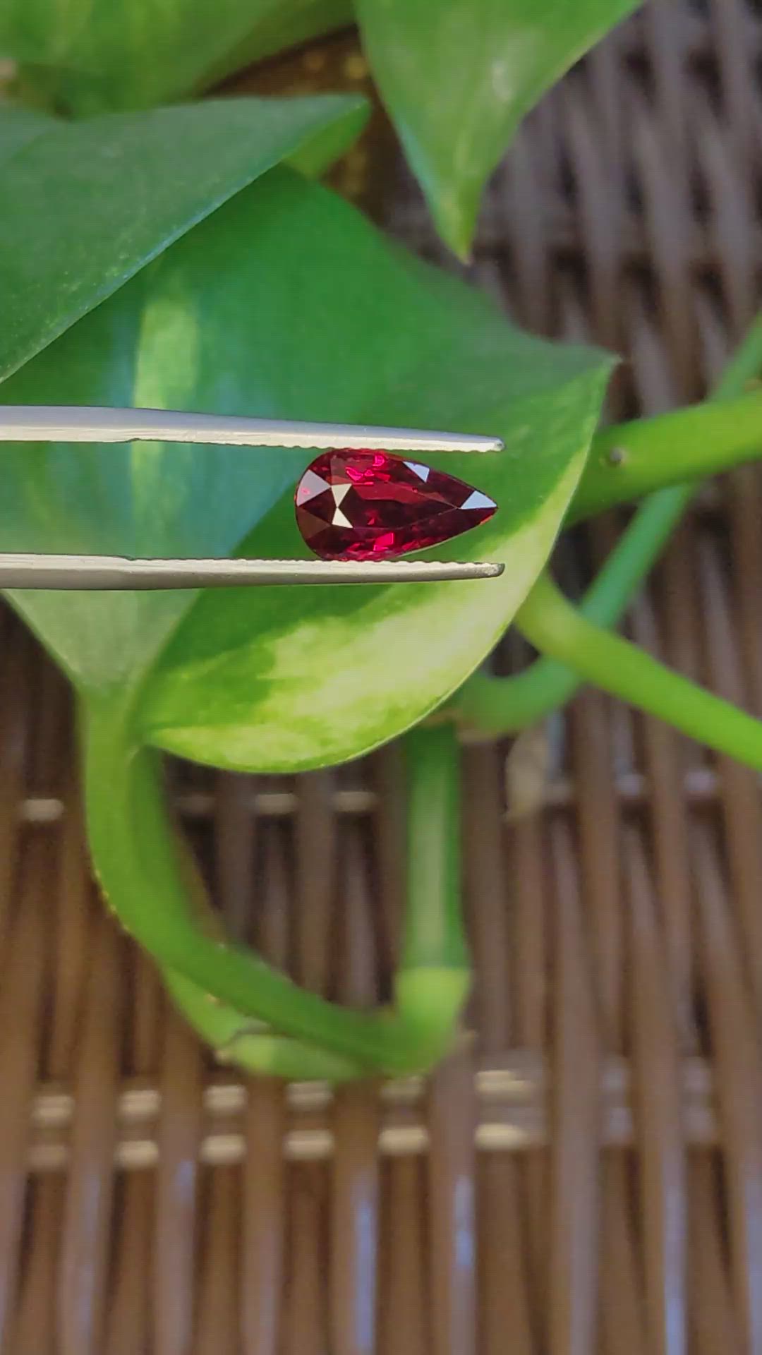 2.23 Ct. Ruby from Madagascar Size Video