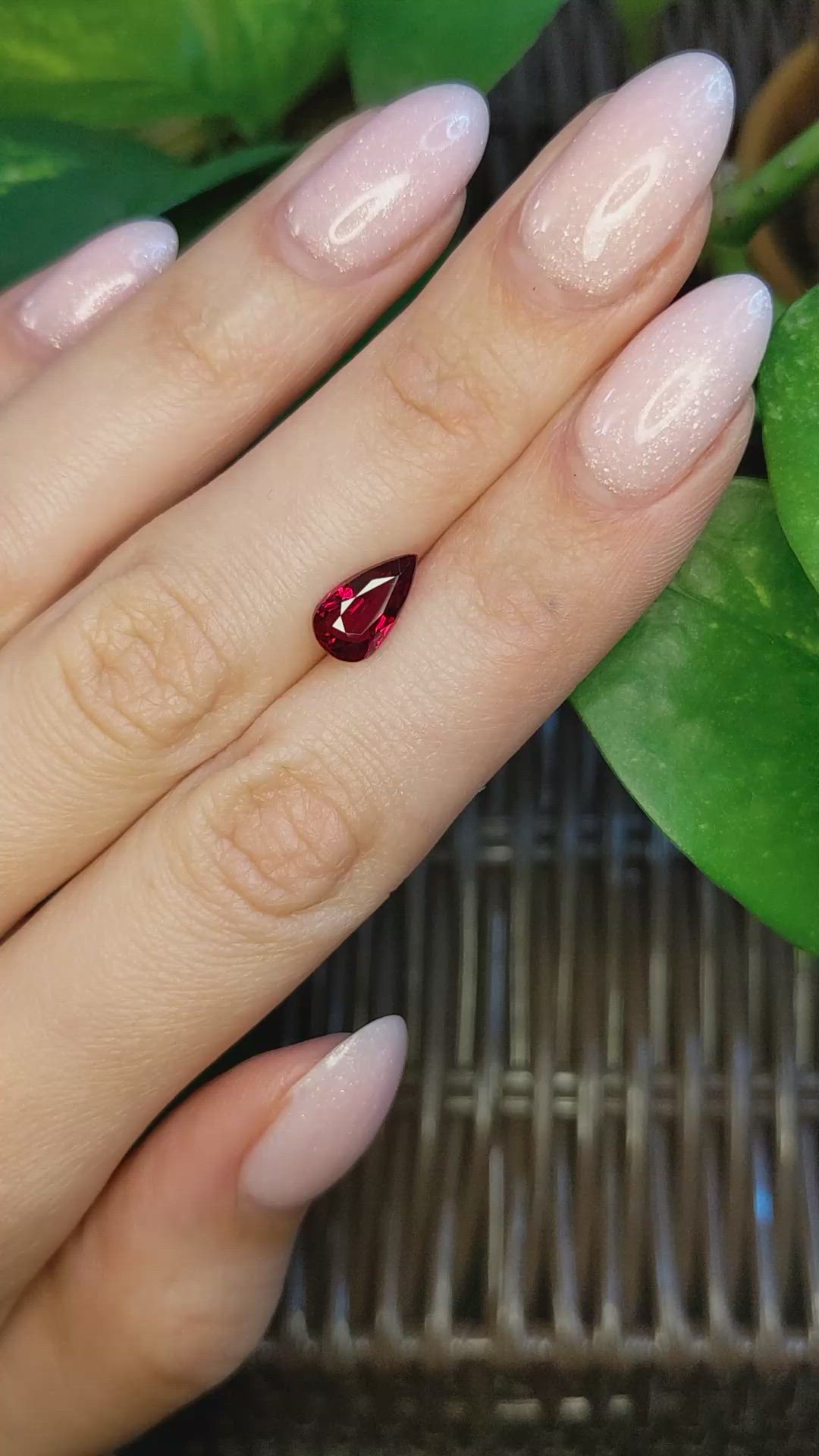 2.23 Ct. Ruby from Madagascar Size Video