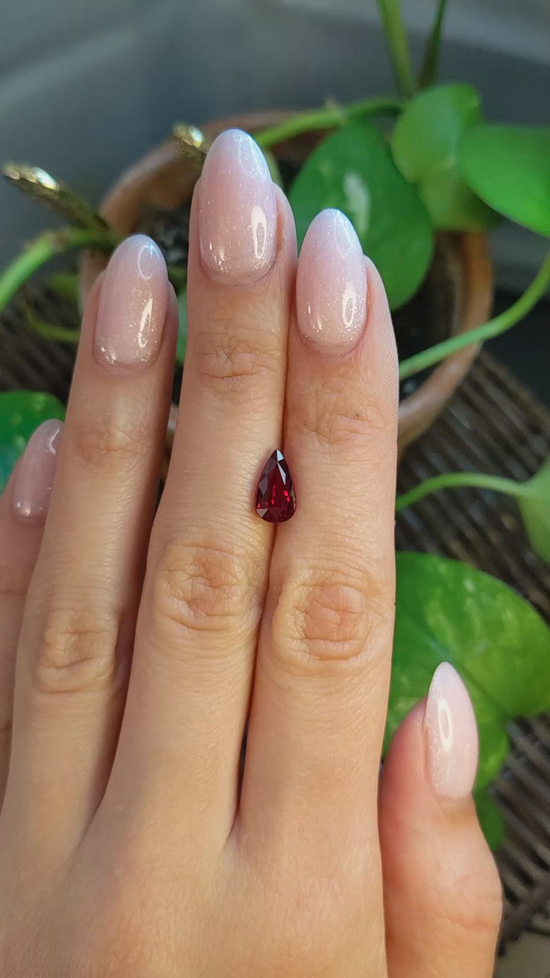 2.23 Ct. Ruby from Madagascar Size Video