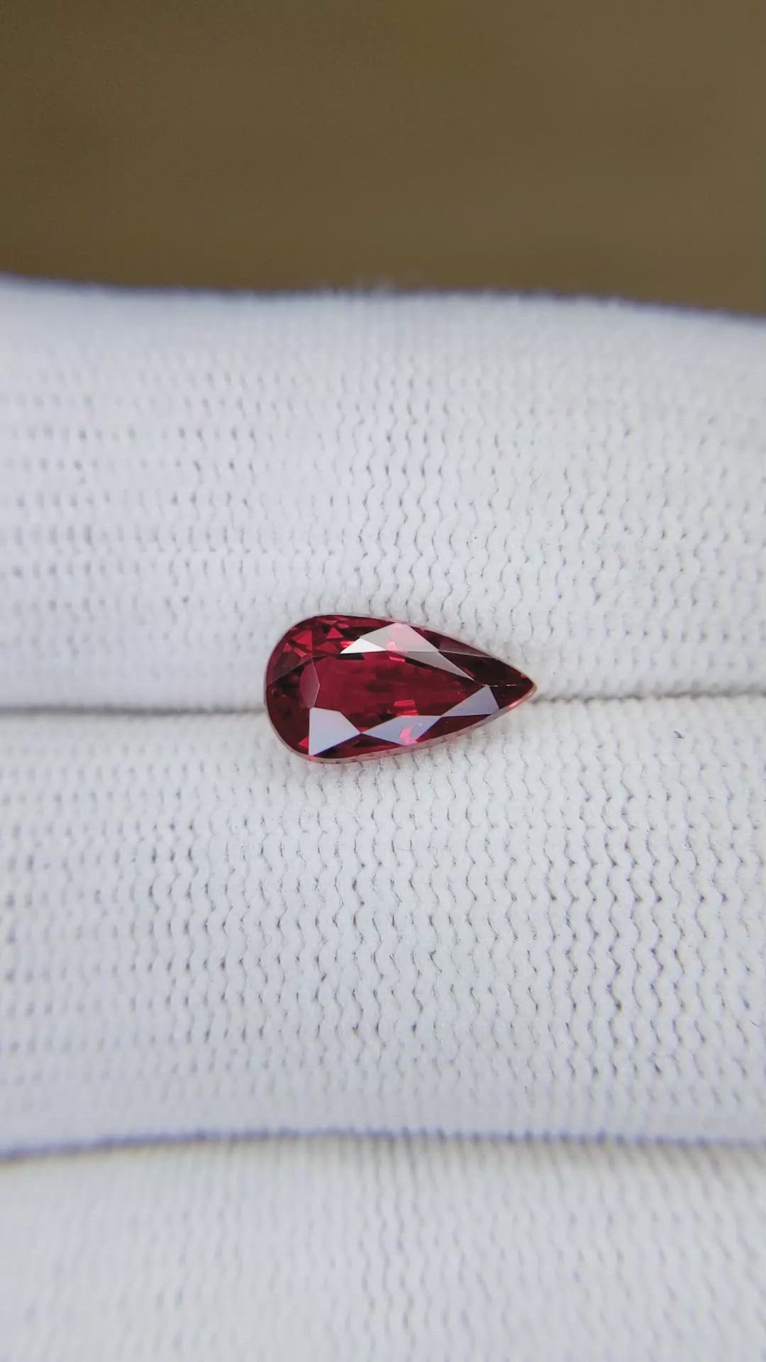 2.23 Ct. Ruby from Madagascar Size Video