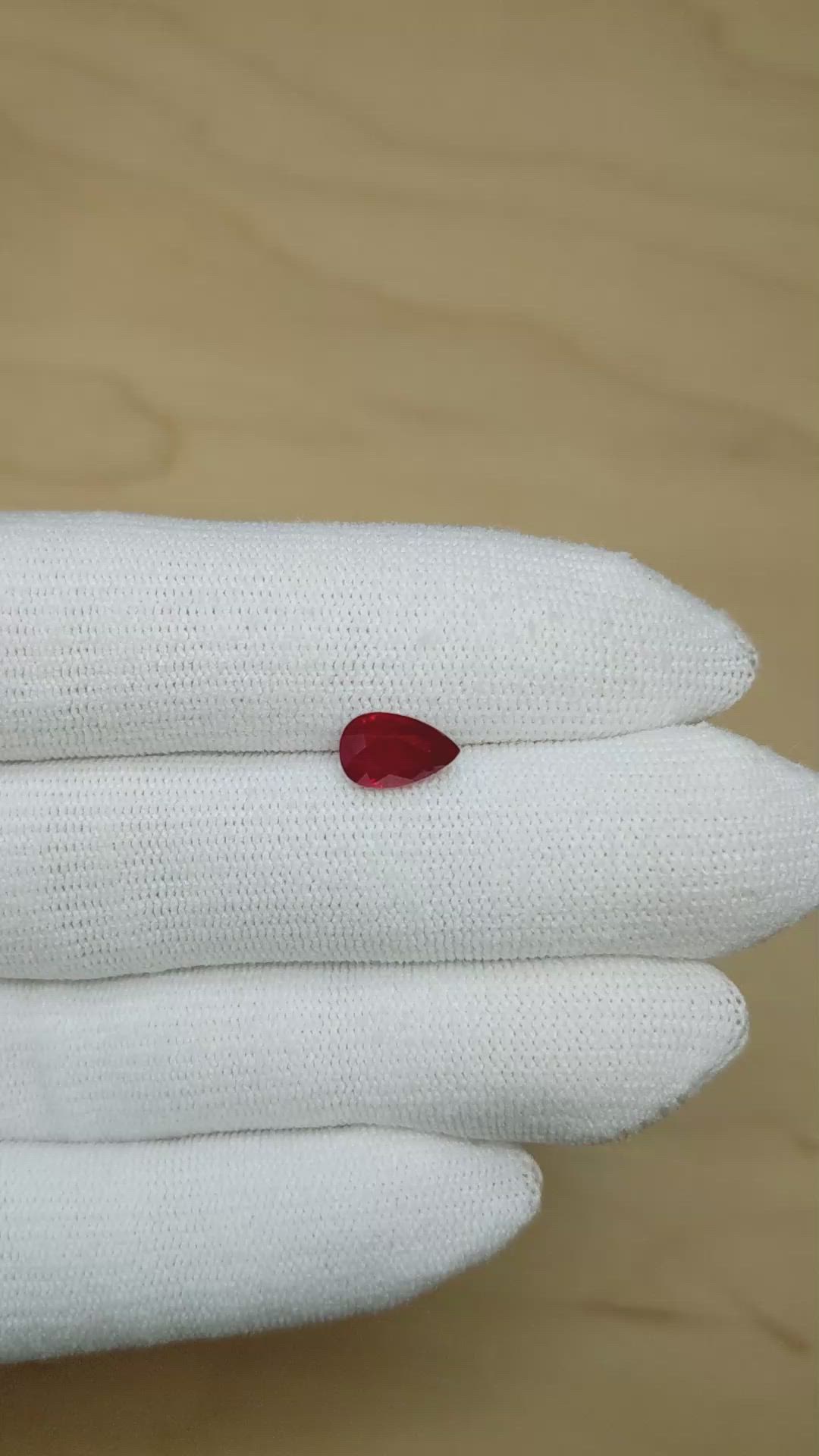 2.00 Ct. Ruby from Burma (Myanmar) Size Video