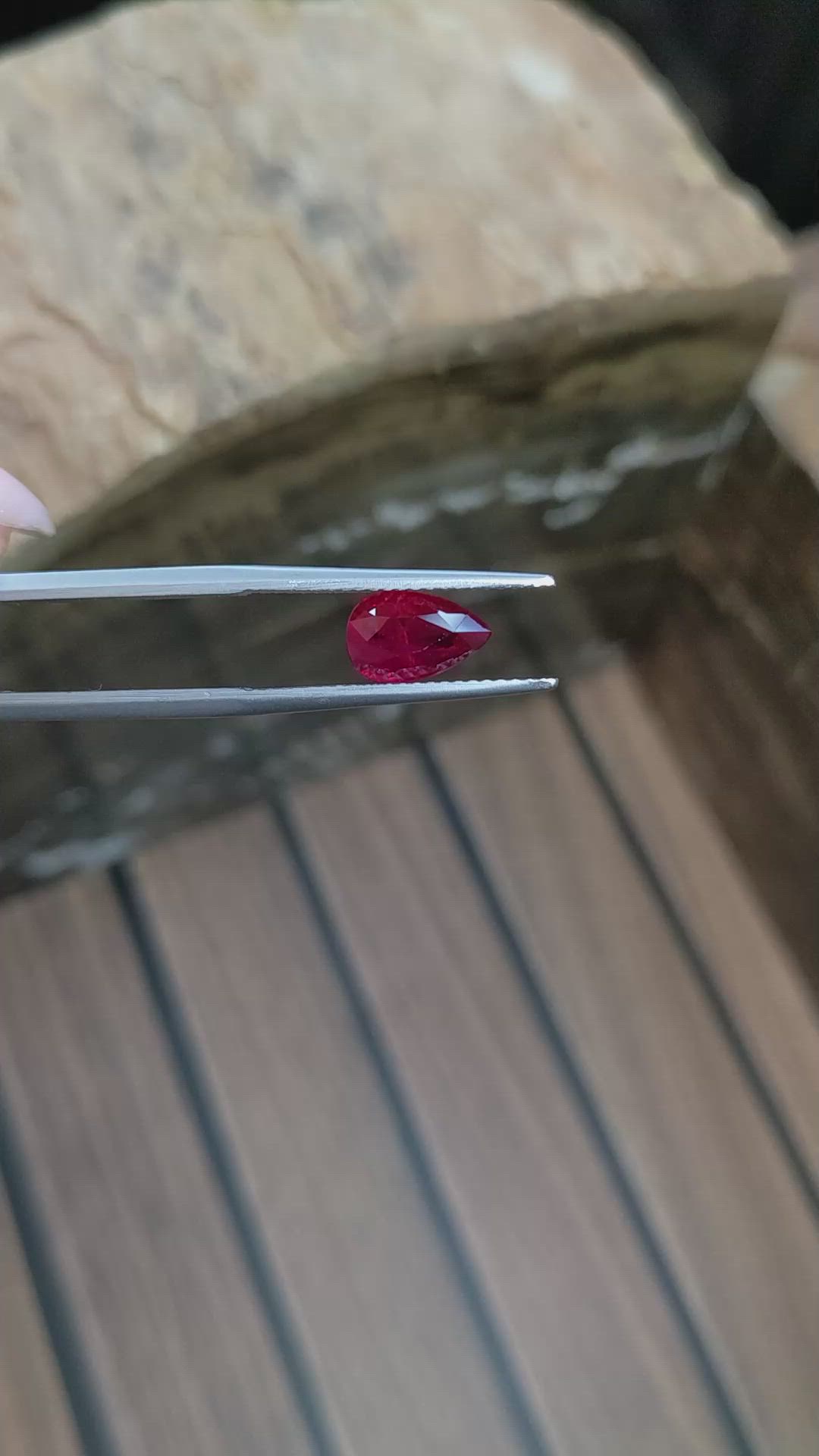 2.00 Ct. Ruby from Burma (Myanmar) Size Video