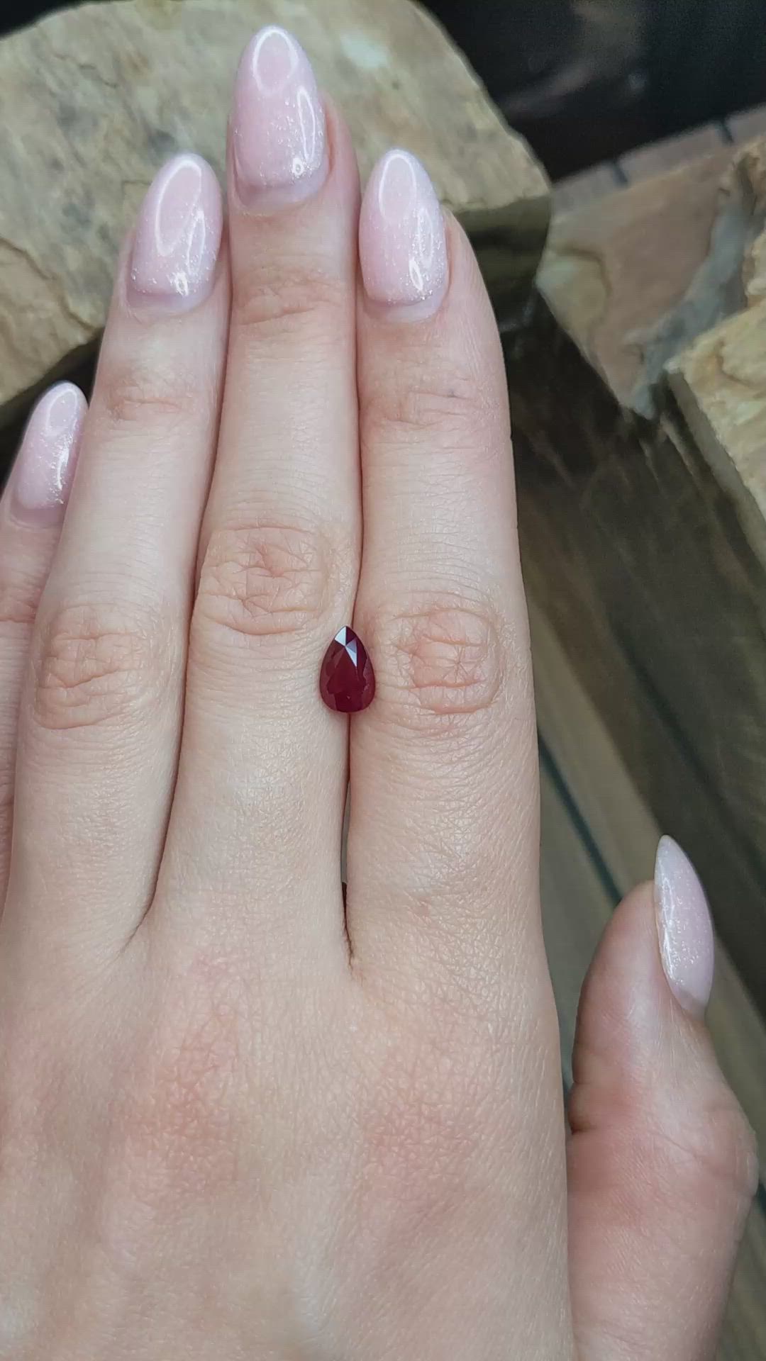 2.00 Ct. Ruby from Burma (Myanmar) Size Video