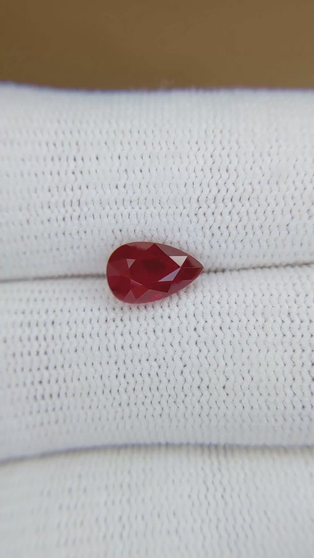 2.00 Ct. Ruby from Burma (Myanmar) Size Video