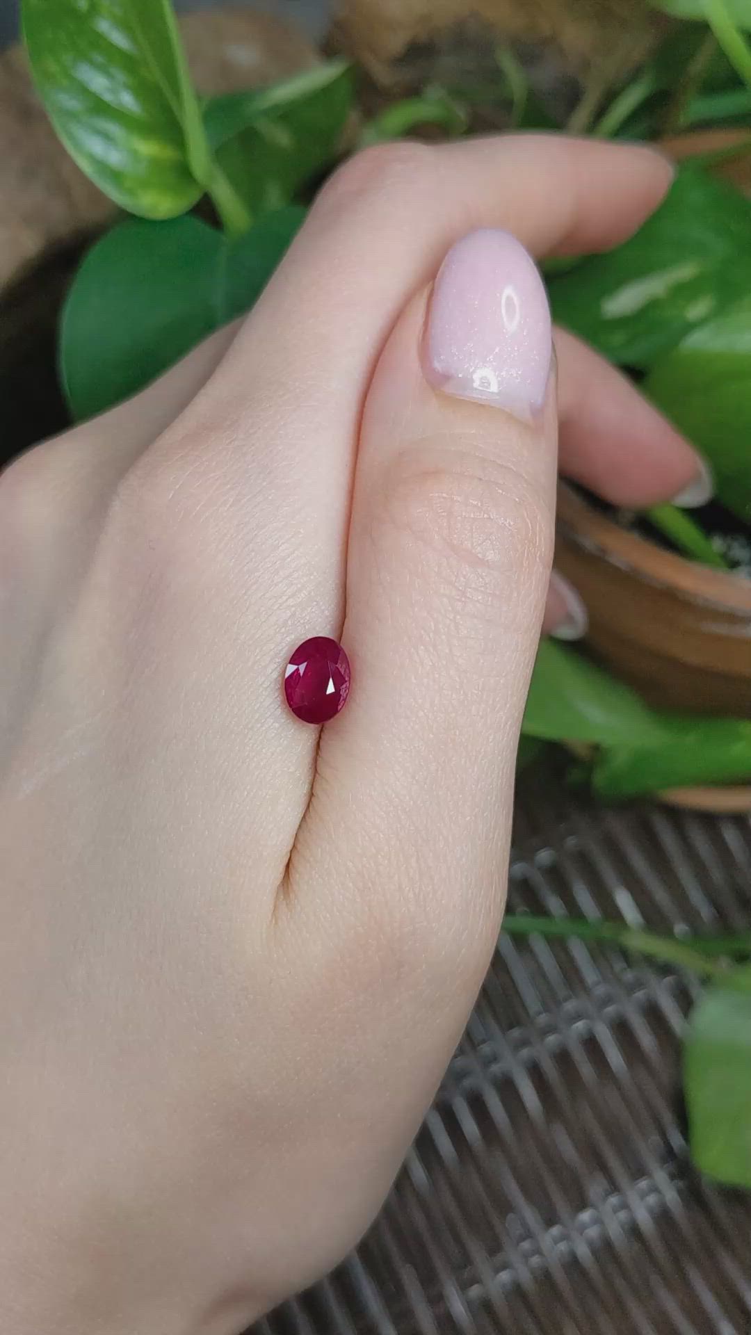 2.02 Ct. Ruby from Burma (Myanmar) Size Video