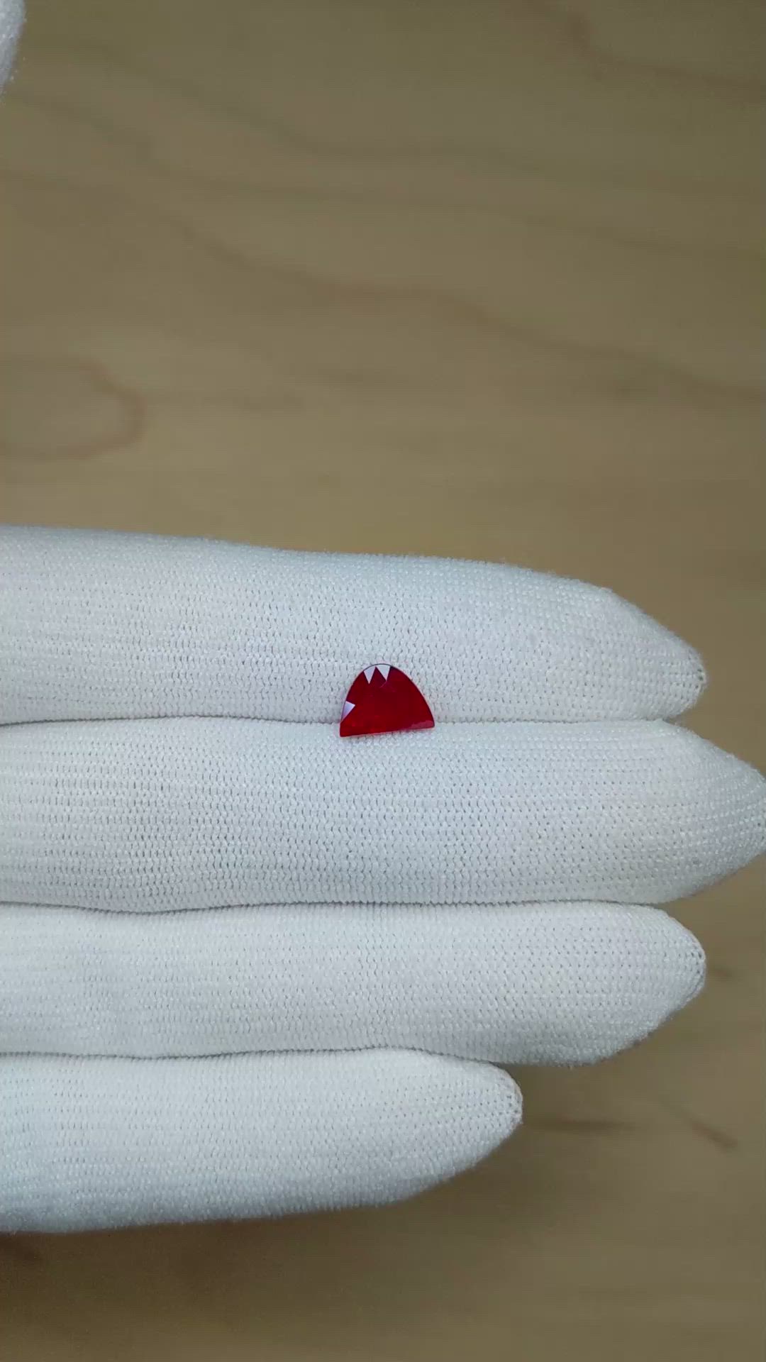 2.01 Ct. Ruby from Burma (Myanmar) Size Video