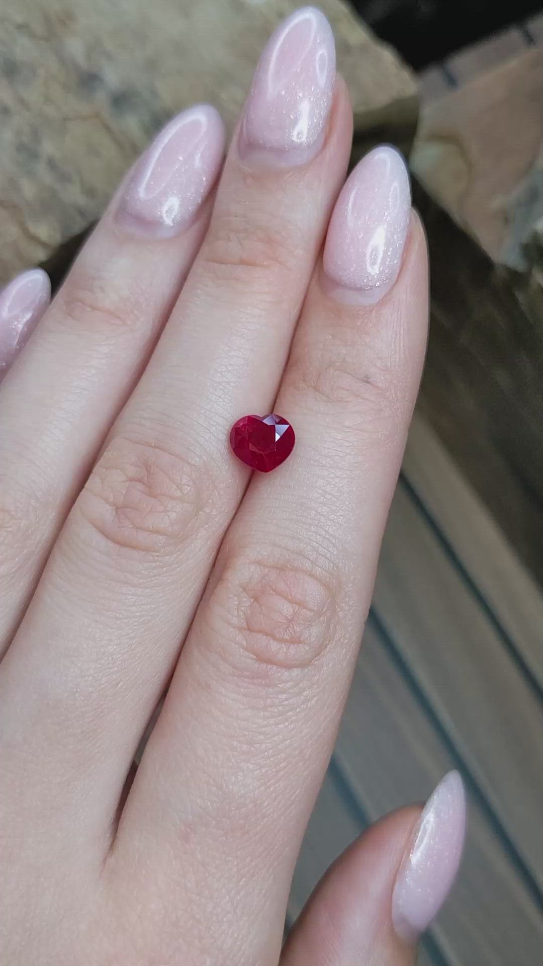 2.06 Ct. Ruby from Burma (Myanmar) Size Video