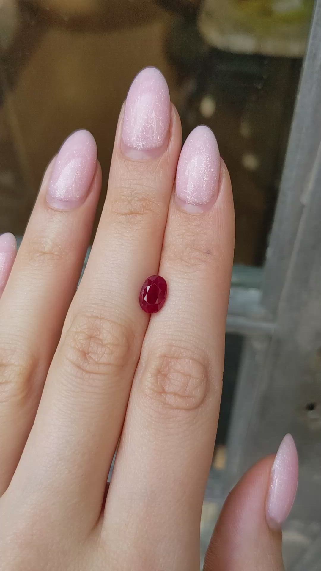 2.04 Ct. Ruby from Burma (Myanmar) Size Video
