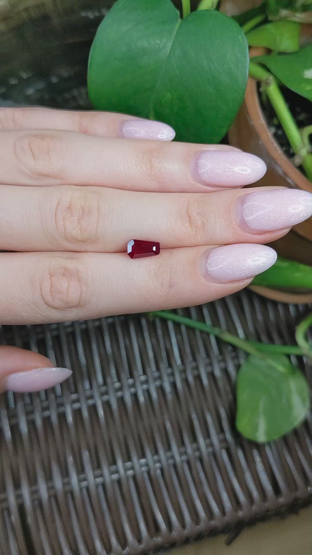 2.07 Ct. Ruby from Burma (Myanmar) Size Video