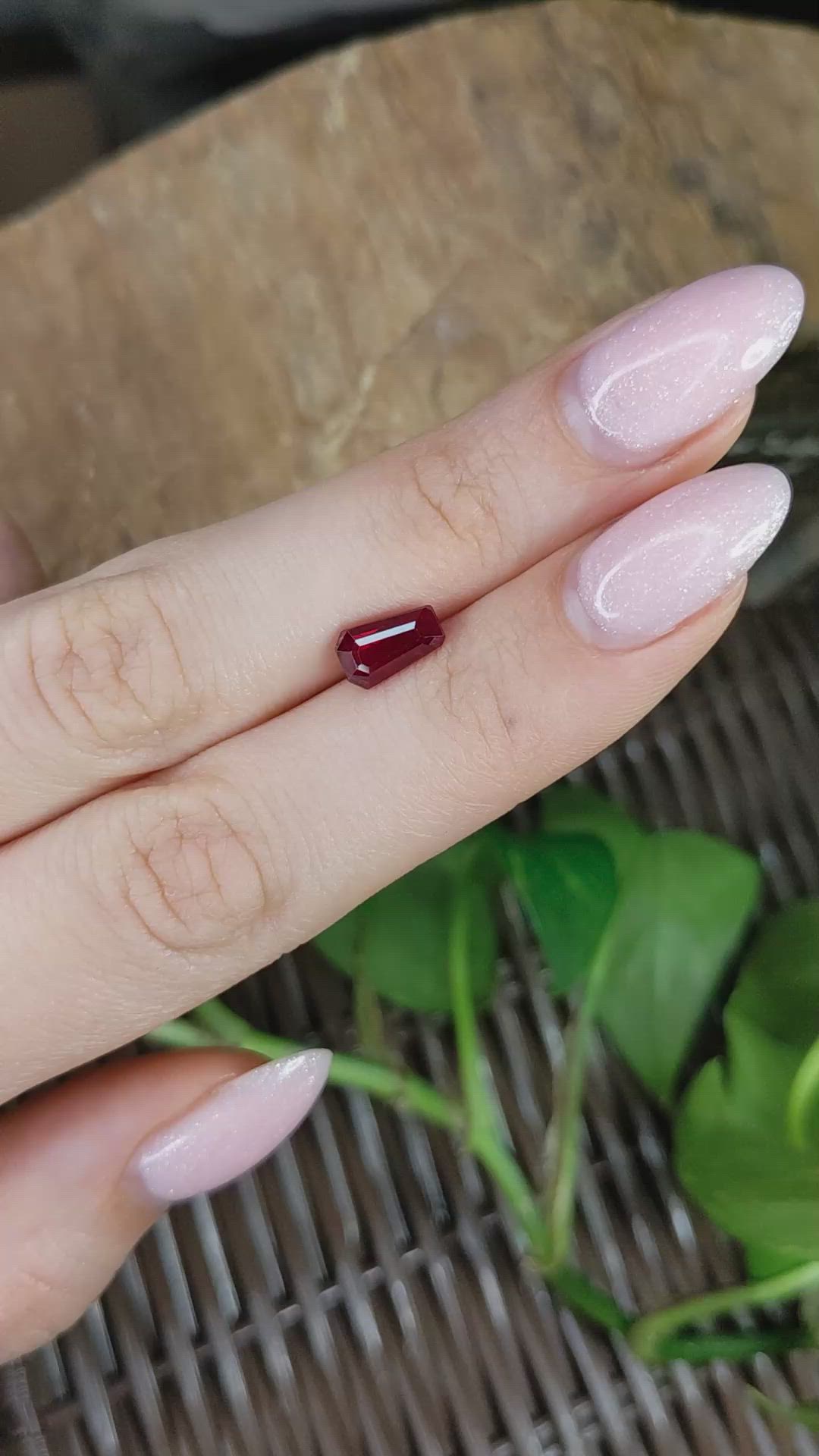 2.07 Ct. Ruby from Burma (Myanmar) Size Video
