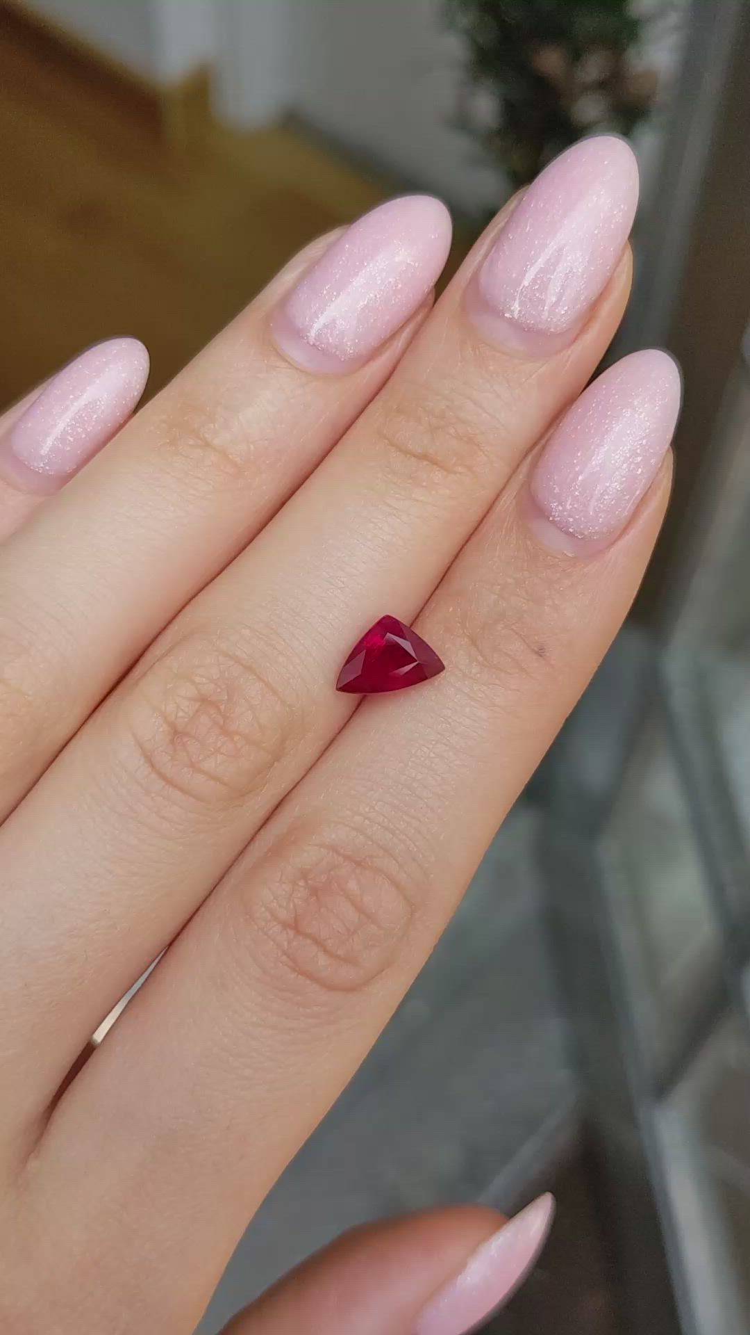 2.20 Ct. Ruby from Burma (Myanmar) Size Video