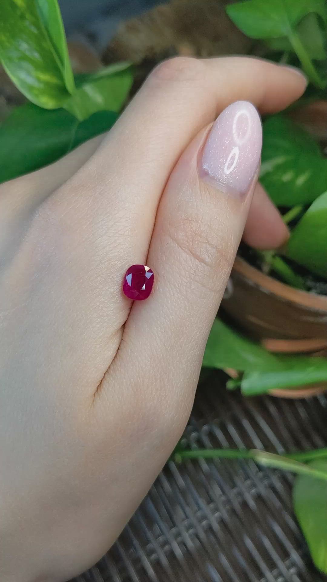 2.01 Ct. Ruby from Burma (Myanmar) Size Video