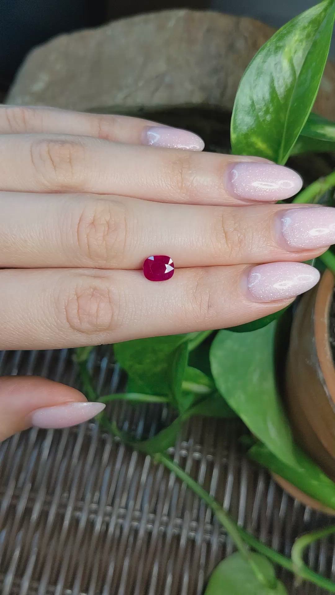 2.01 Ct. Ruby from Burma (Myanmar) Size Video