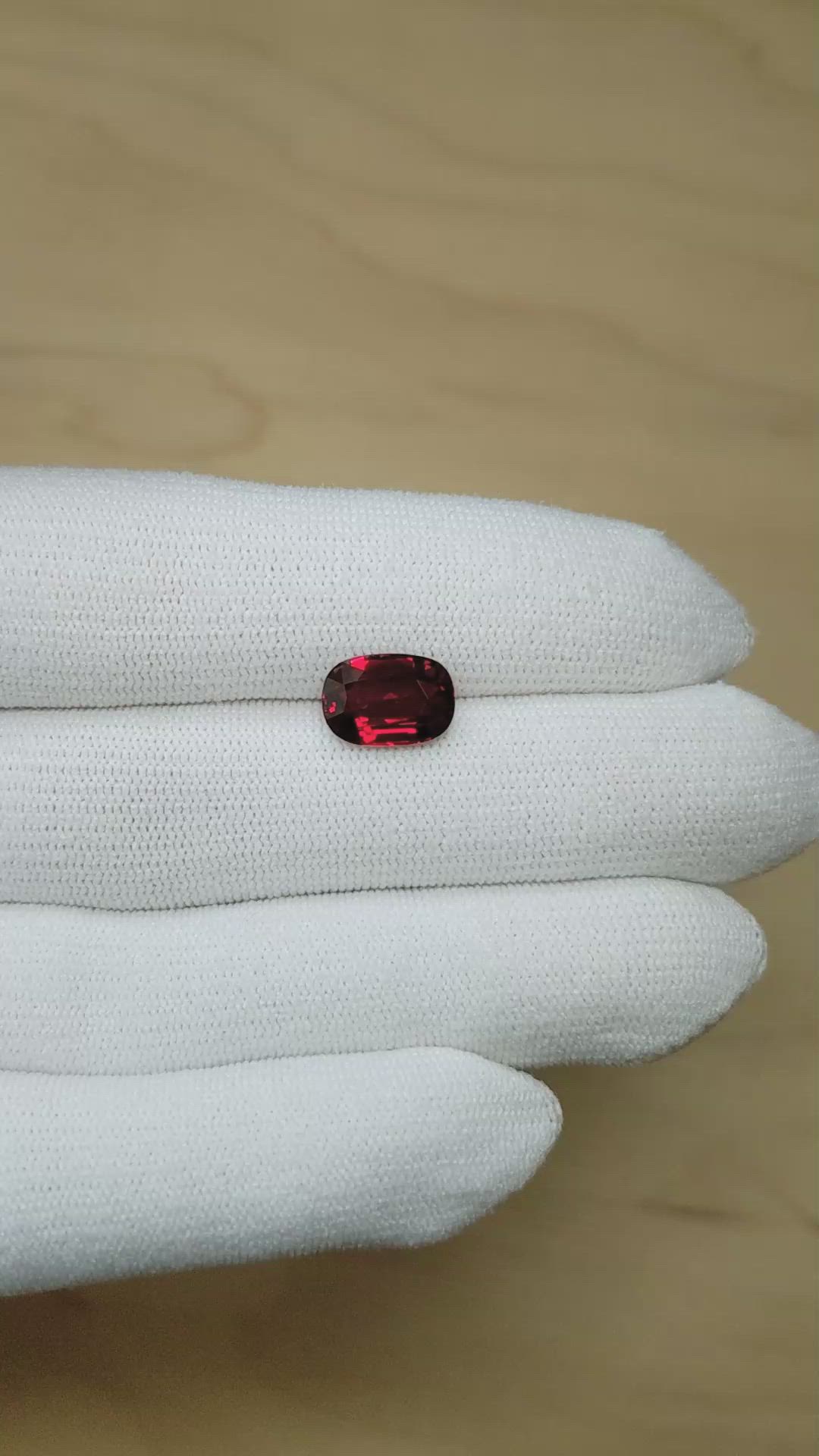 4.01 Ct. Ruby from Mozambique Size Video