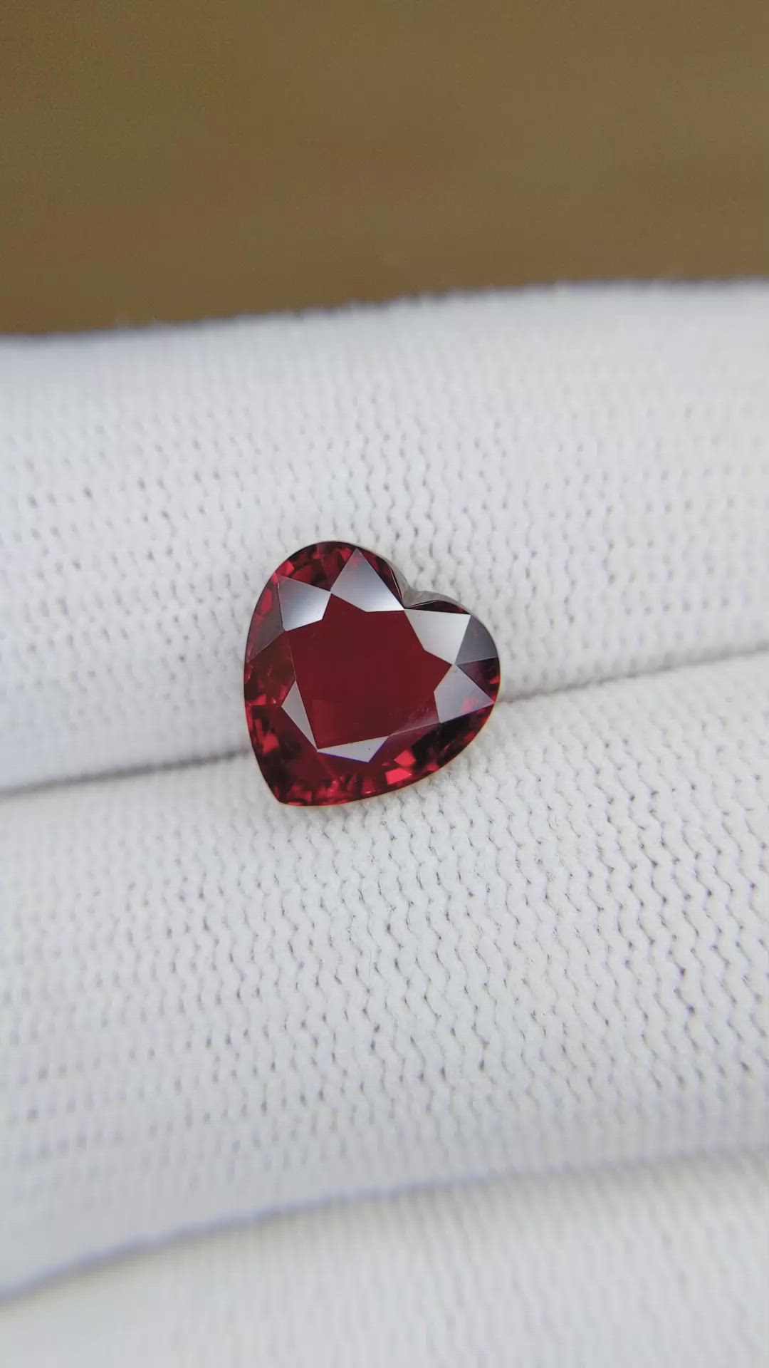 3.53 Ct. Ruby from Mozambique Size Video