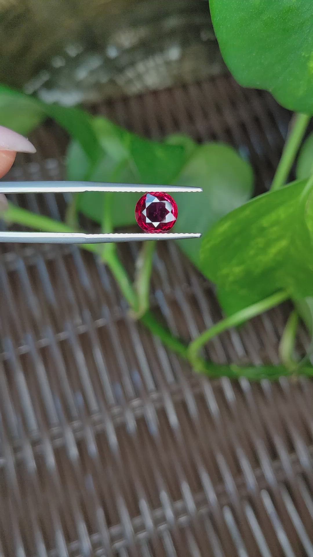 1.18 Ct. Ruby from Mozambique Size Video