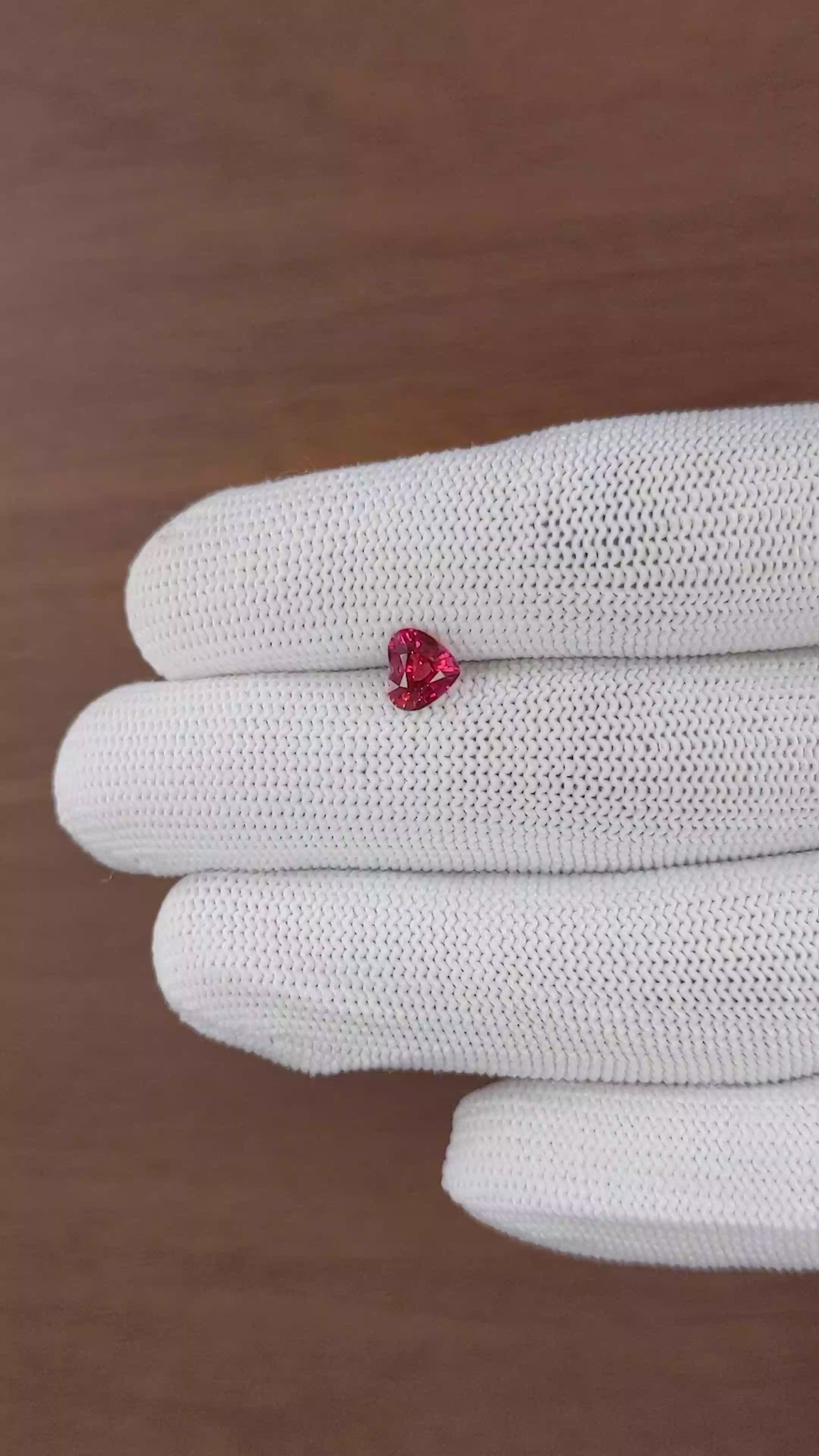 1.12 Ct. Ruby from Madagascar Size Video