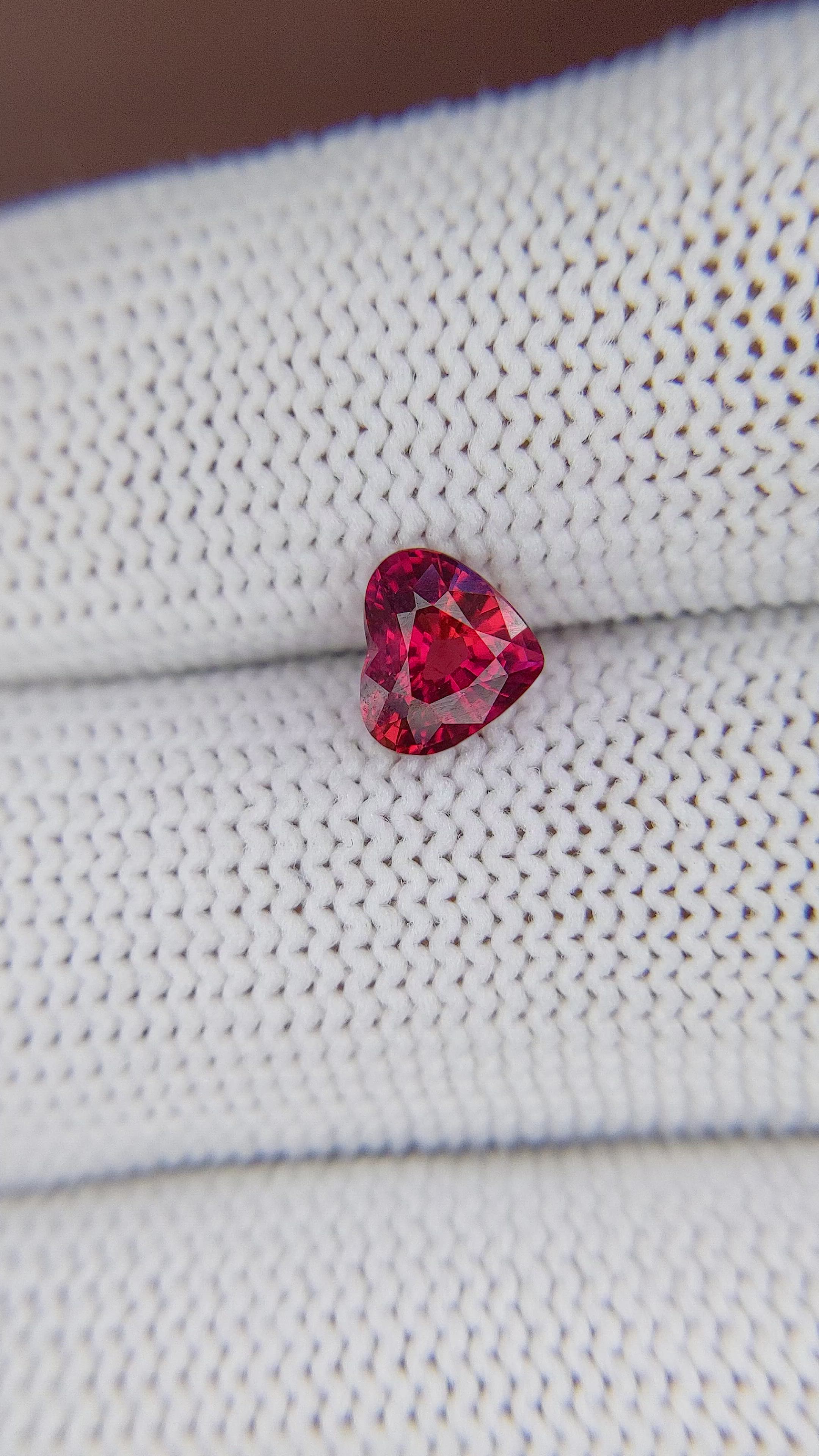 1.12 Ct. Ruby from Madagascar Size Video
