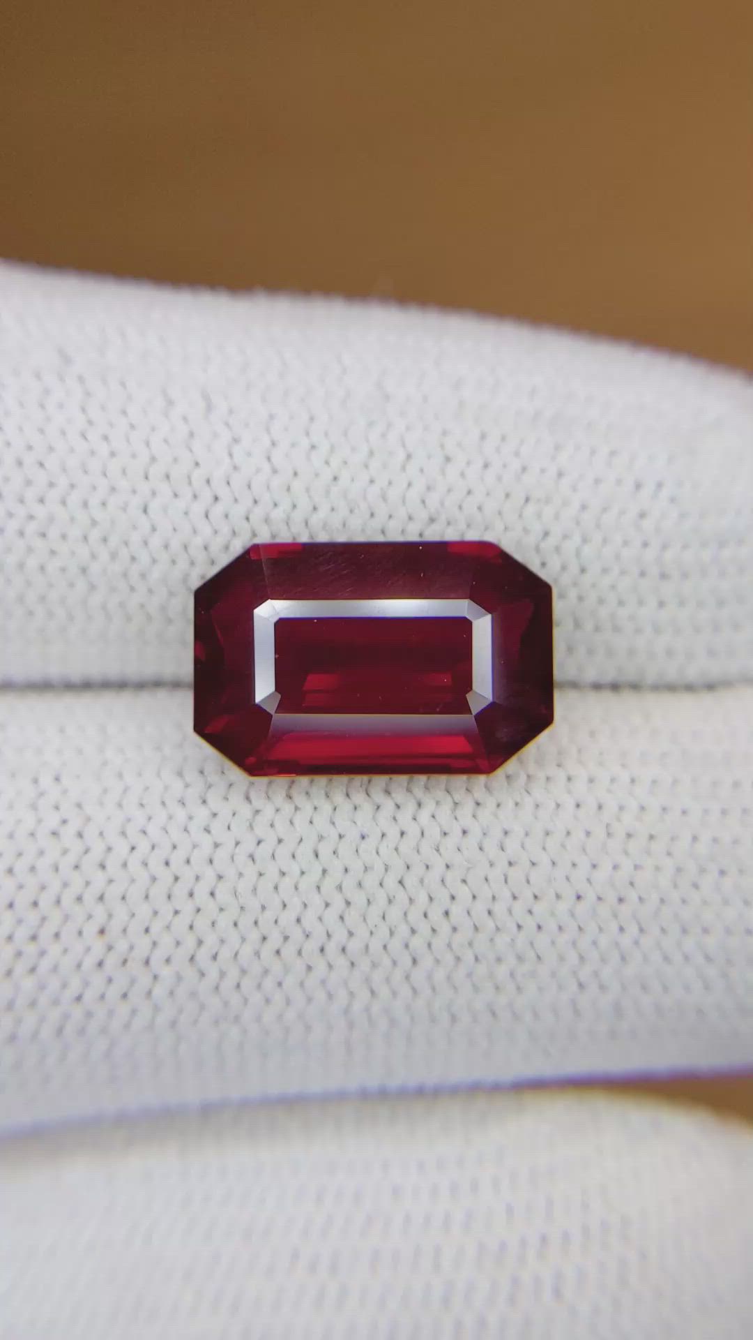 6.12 Ct. Ruby from Mozambique Size Video