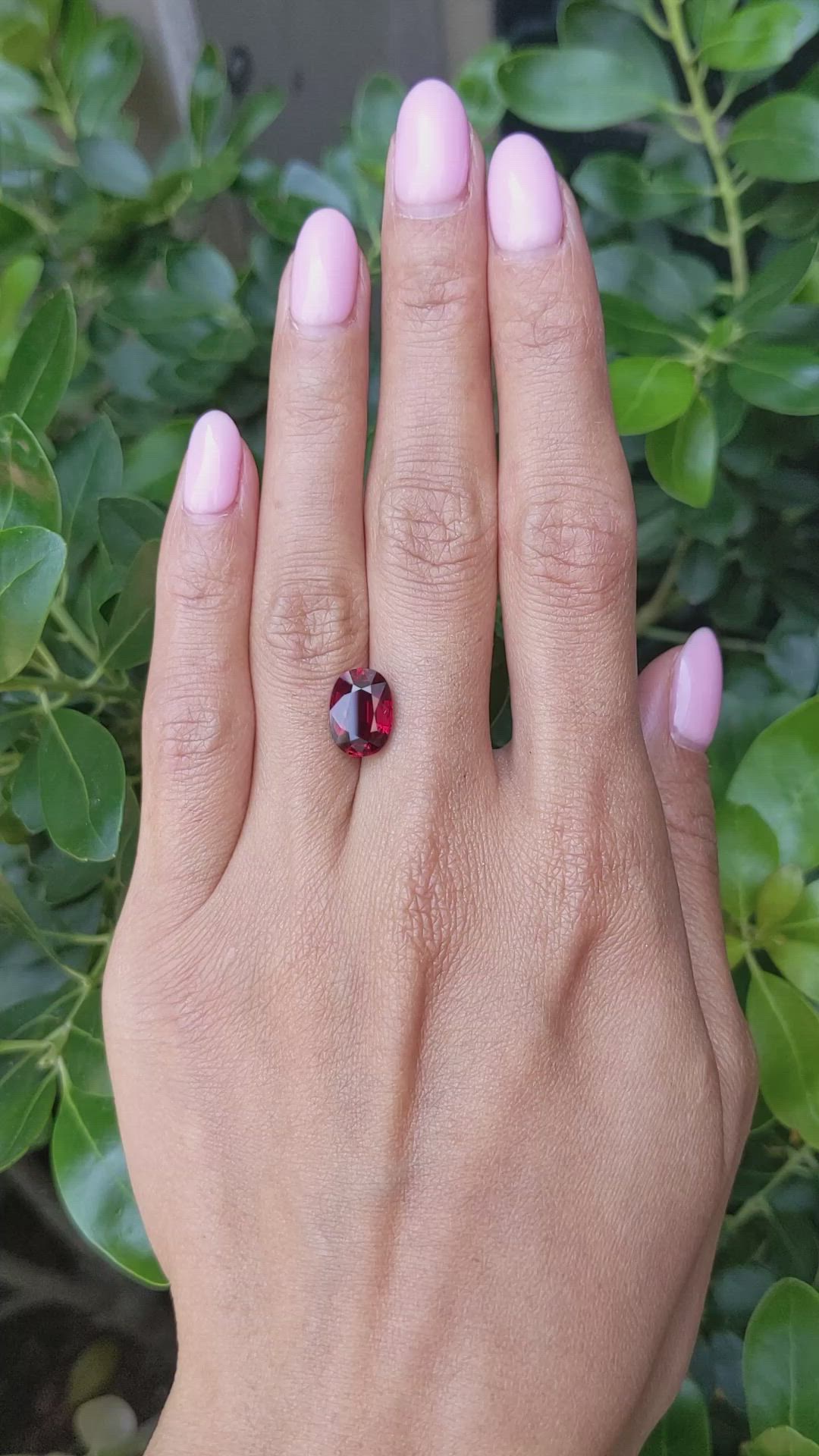 4.14 Ct. Ruby from Mozambique Size Video