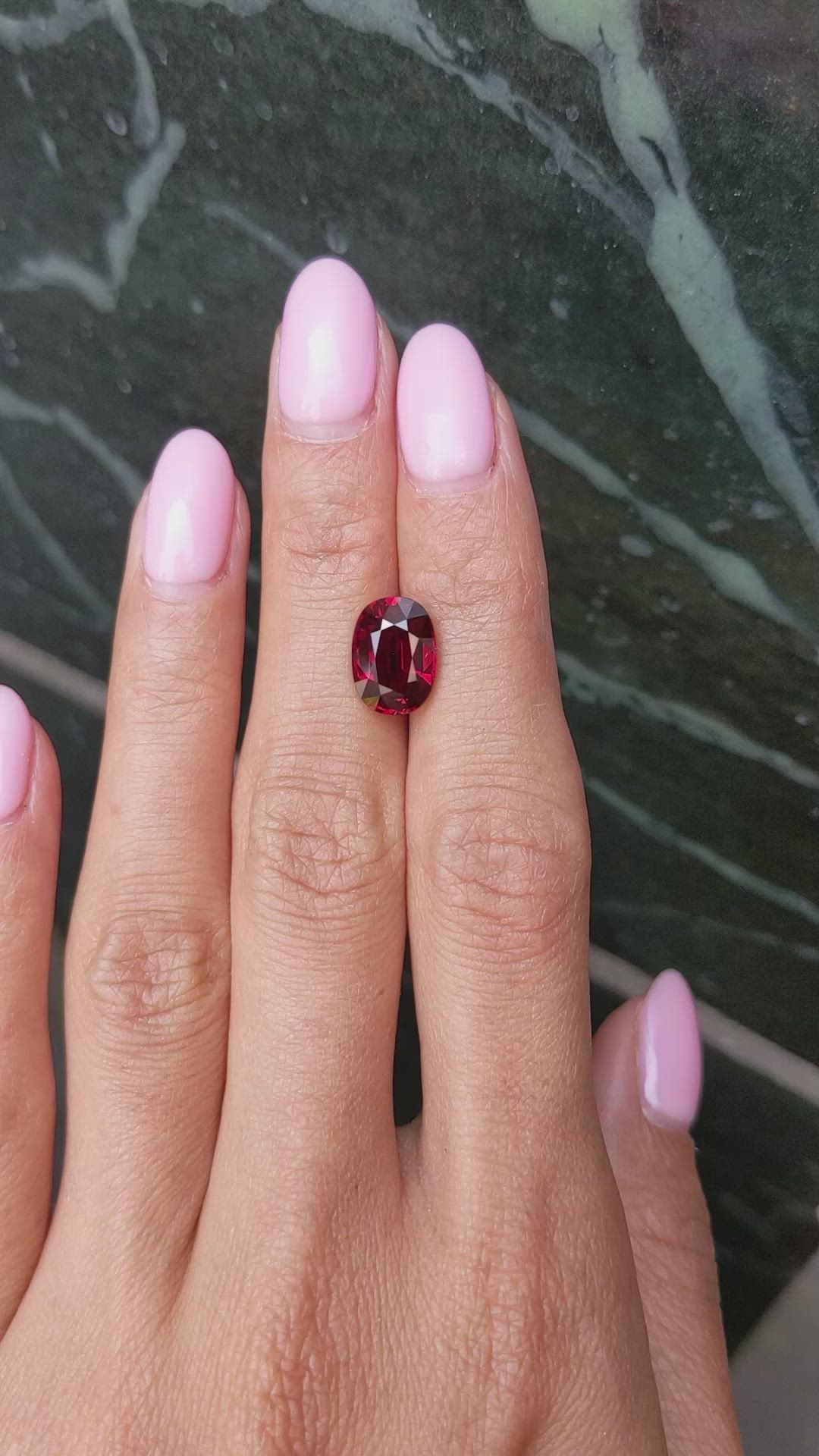 4.14 Ct. Ruby from Mozambique Size Video