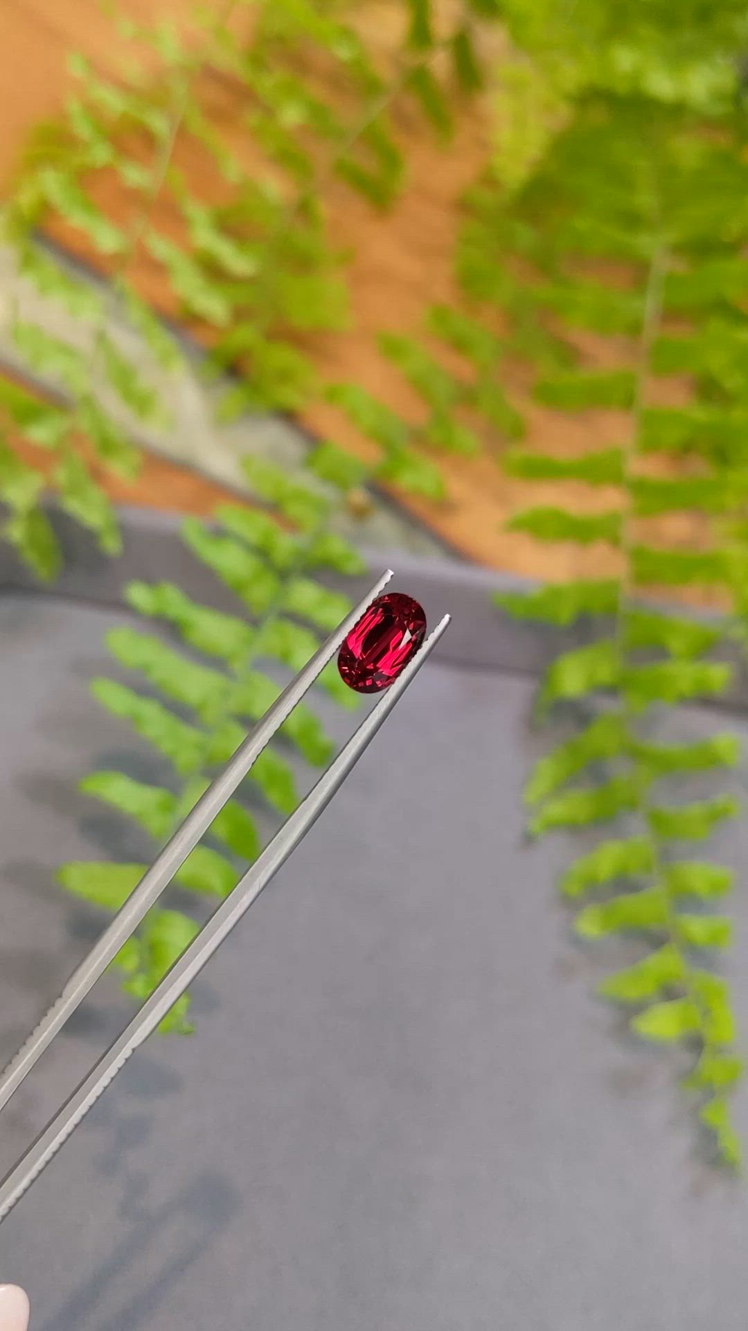 2.07 Ct. Ruby from Mozambique Size Video