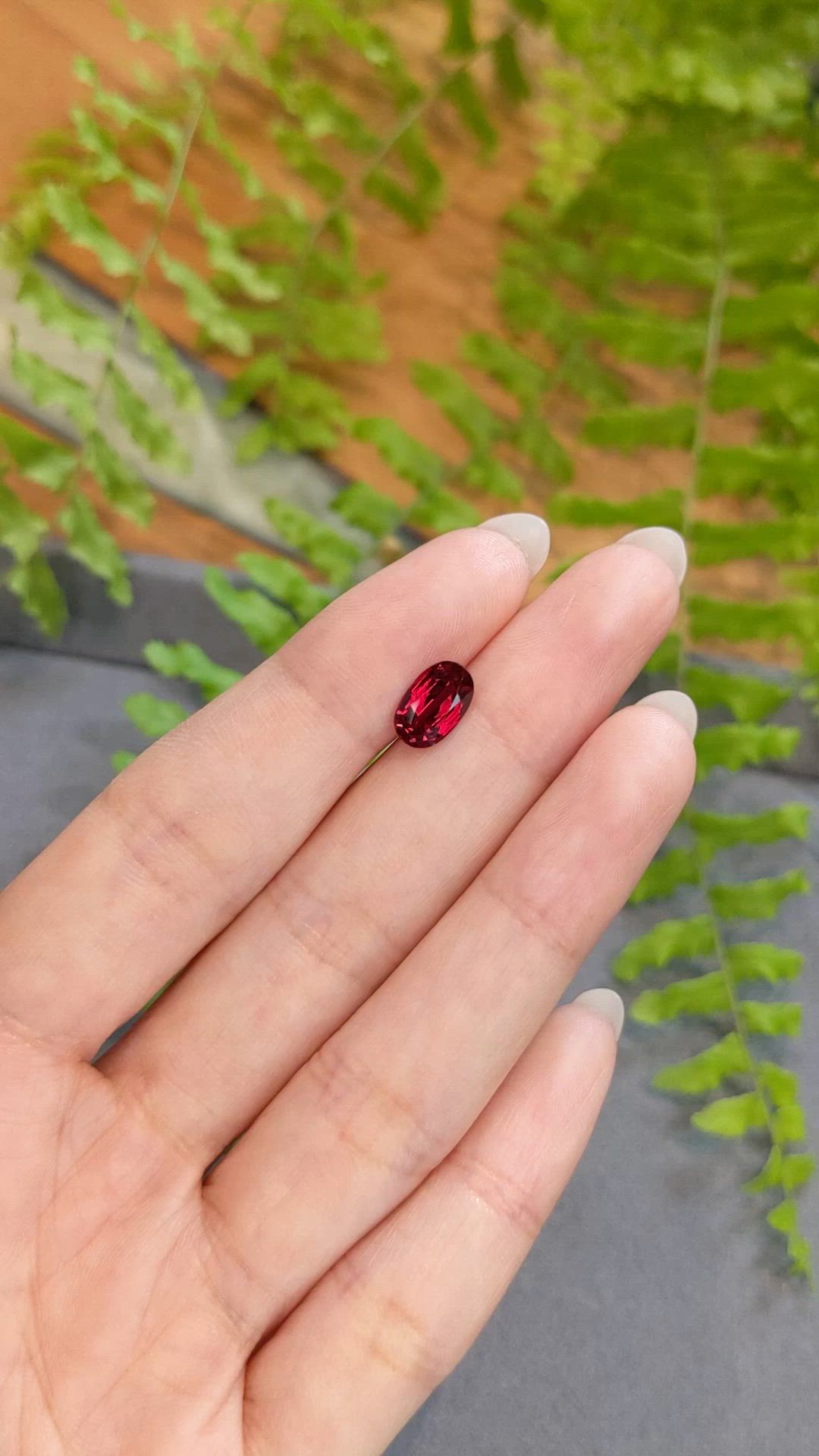 2.07 Ct. Ruby from Mozambique Size Video