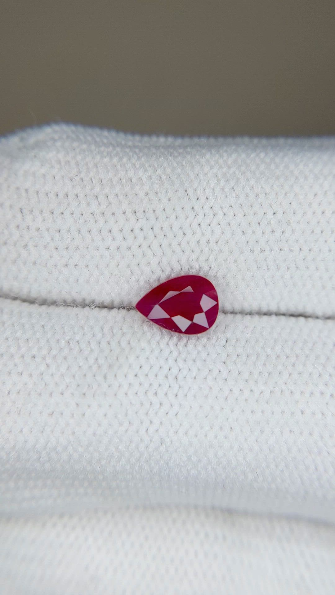 0.87 Ct. Ruby from Burma (Myanmar) Size Video