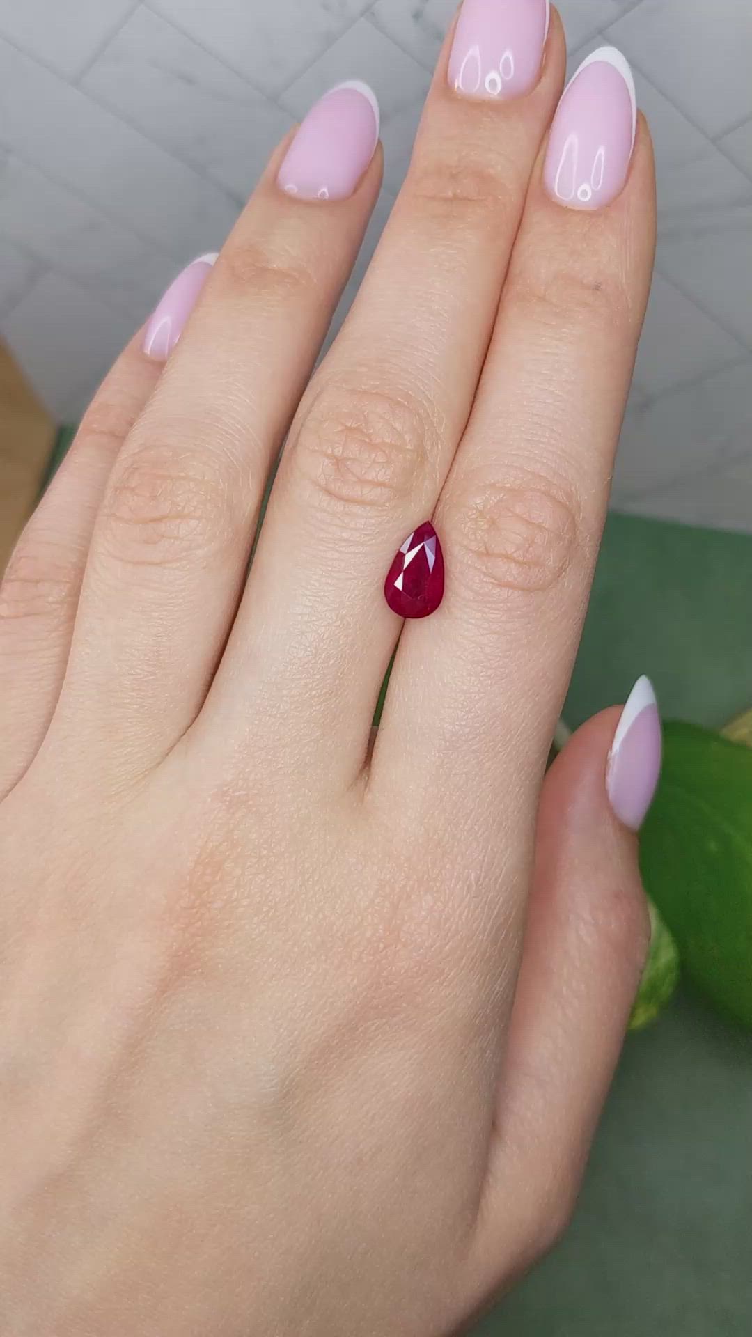 3.04 Ct. Ruby from Burma (Myanmar) Size Video
