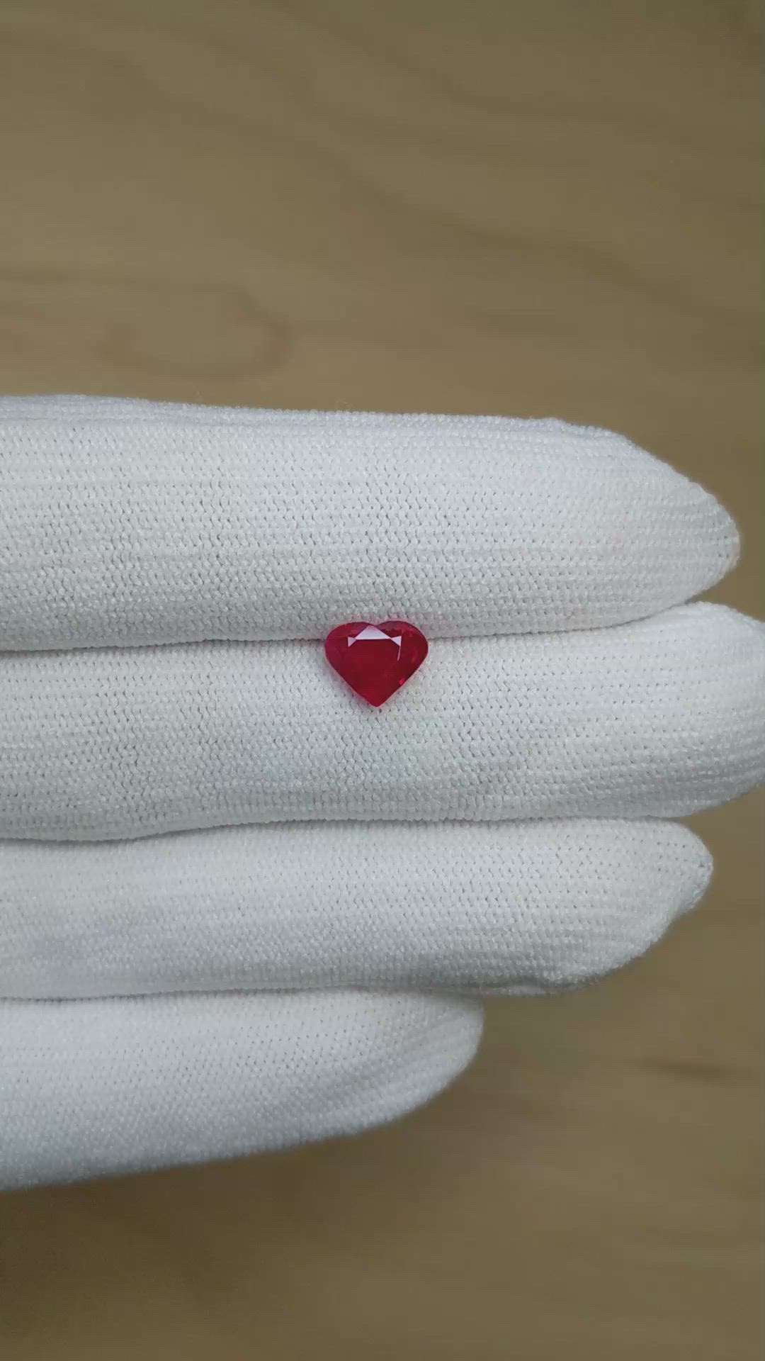 2.00 Ct. Ruby from Burma (Myanmar) Size Video
