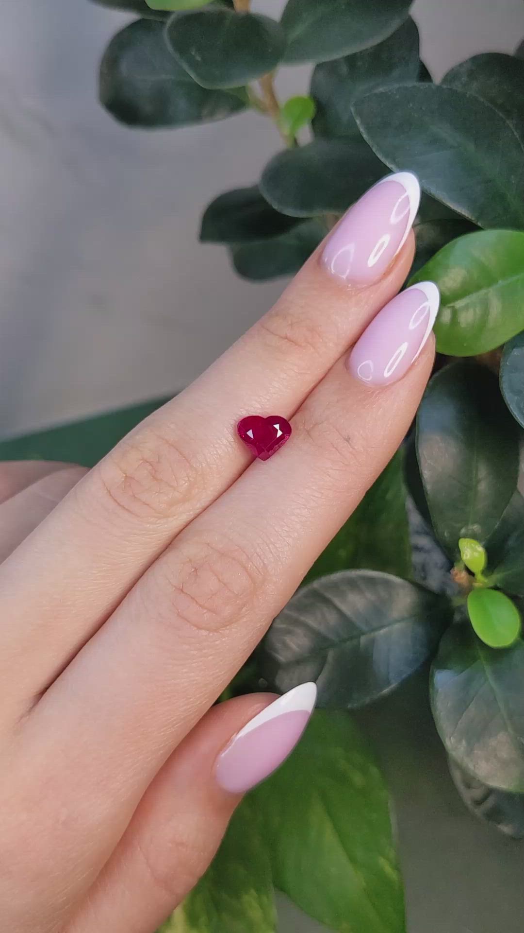 2.00 Ct. Ruby from Burma (Myanmar) Size Video