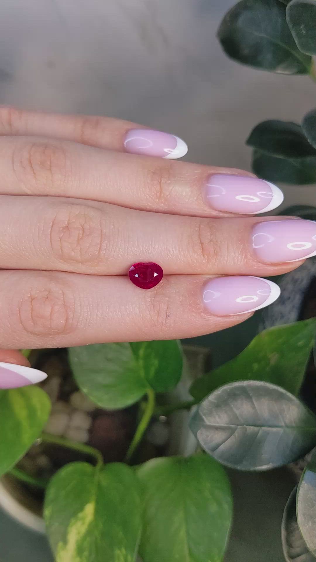 2.03 Ct. Ruby from Burma (Myanmar) Size Video