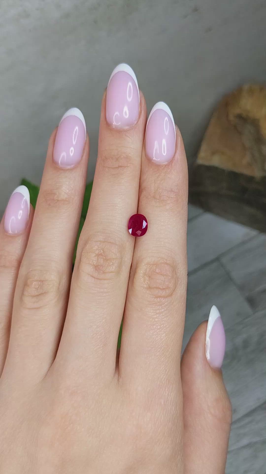 1.97 Ct. Ruby from Burma (Myanmar) Size Video