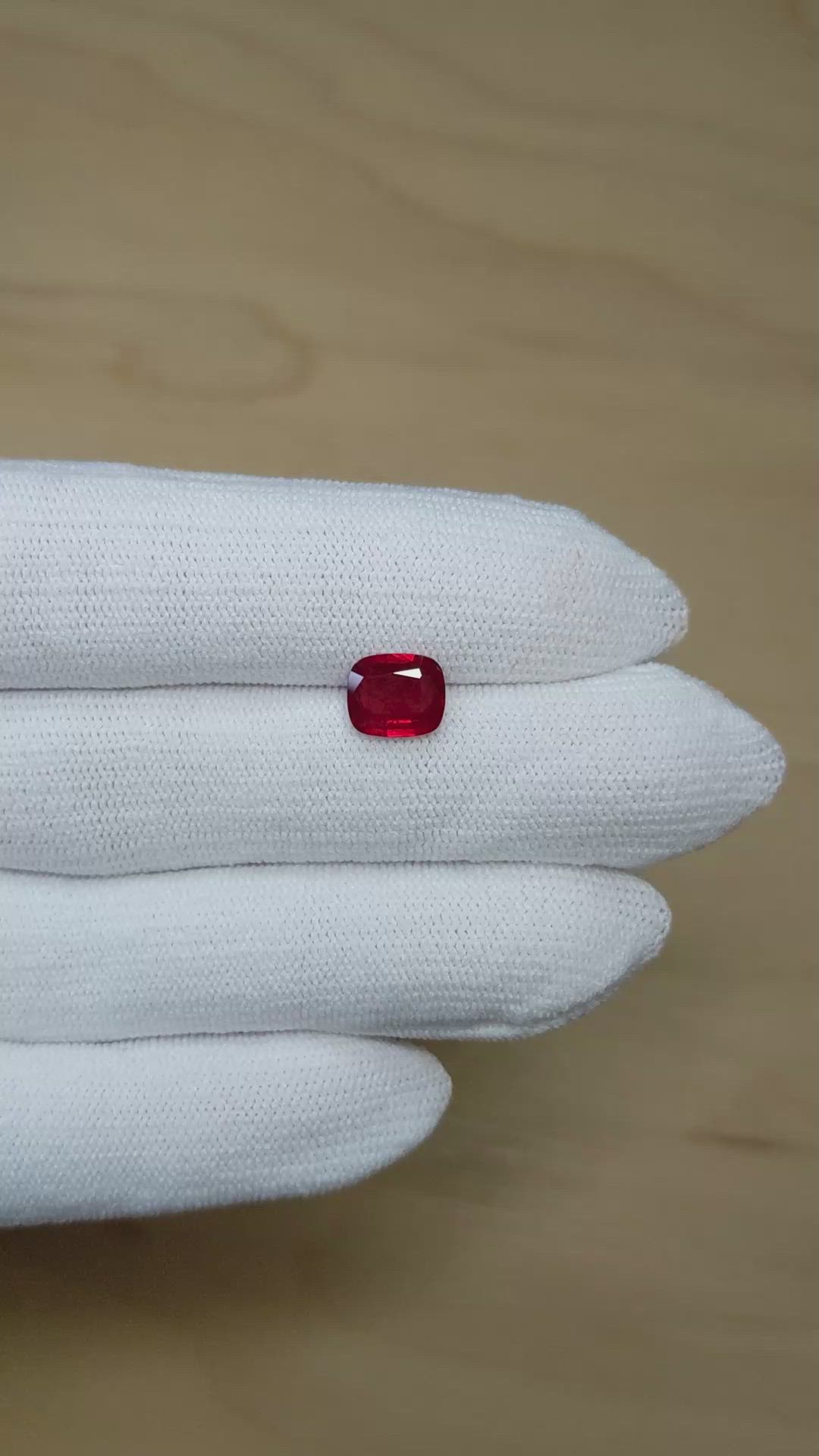 1.99 Ct. Ruby from Mozambique Size Video