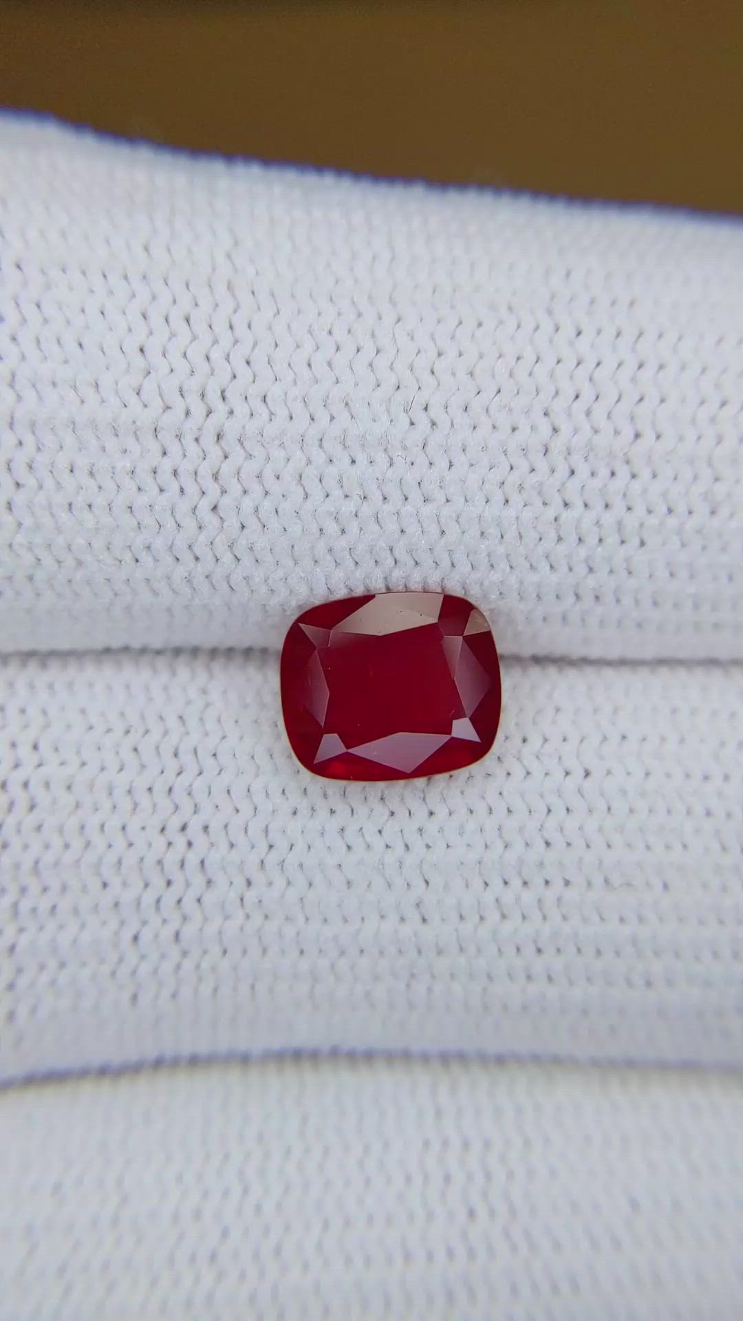 1.99 Ct. Ruby from Mozambique Size Video
