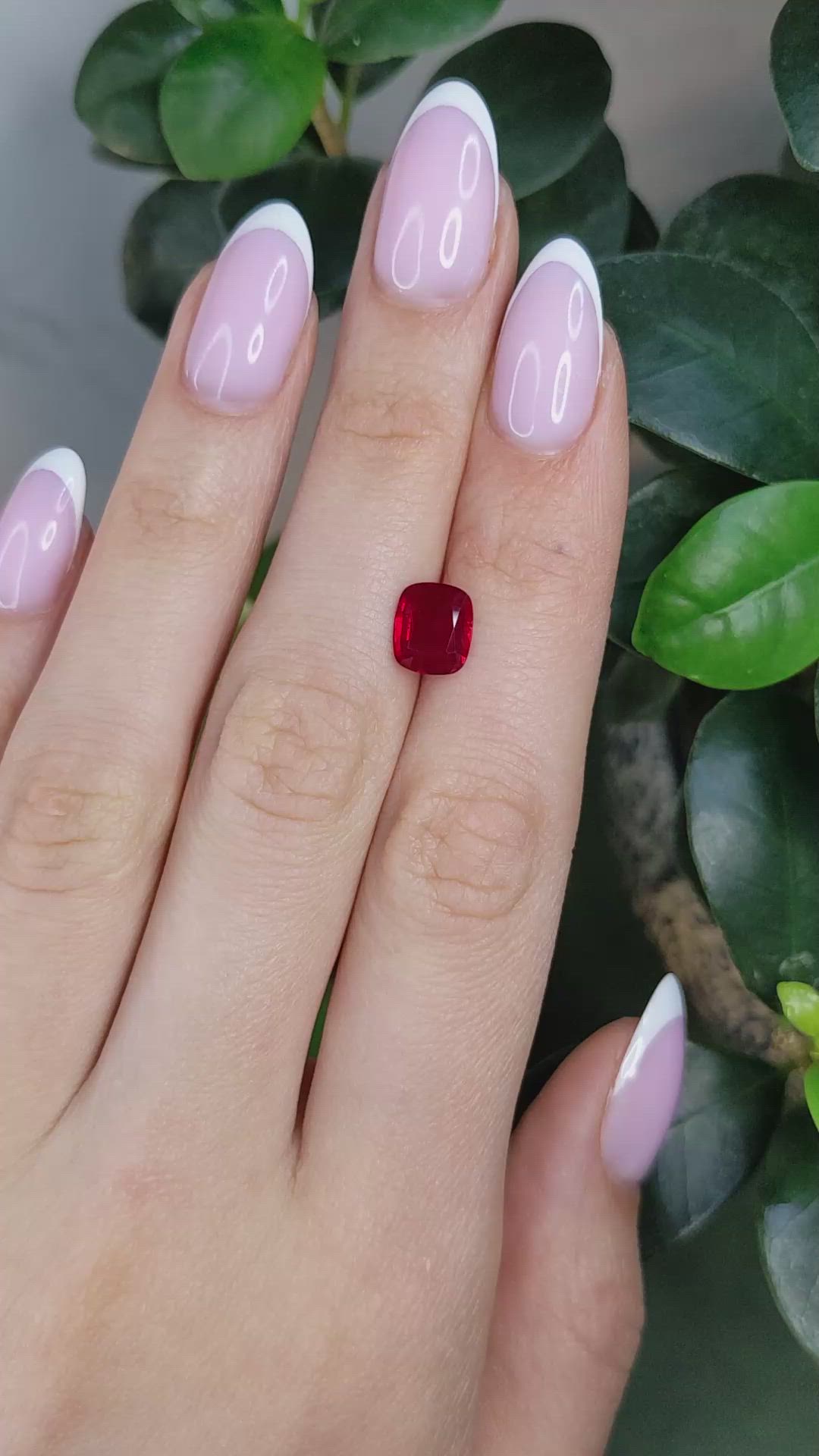1.99 Ct. Ruby from Mozambique Size Video
