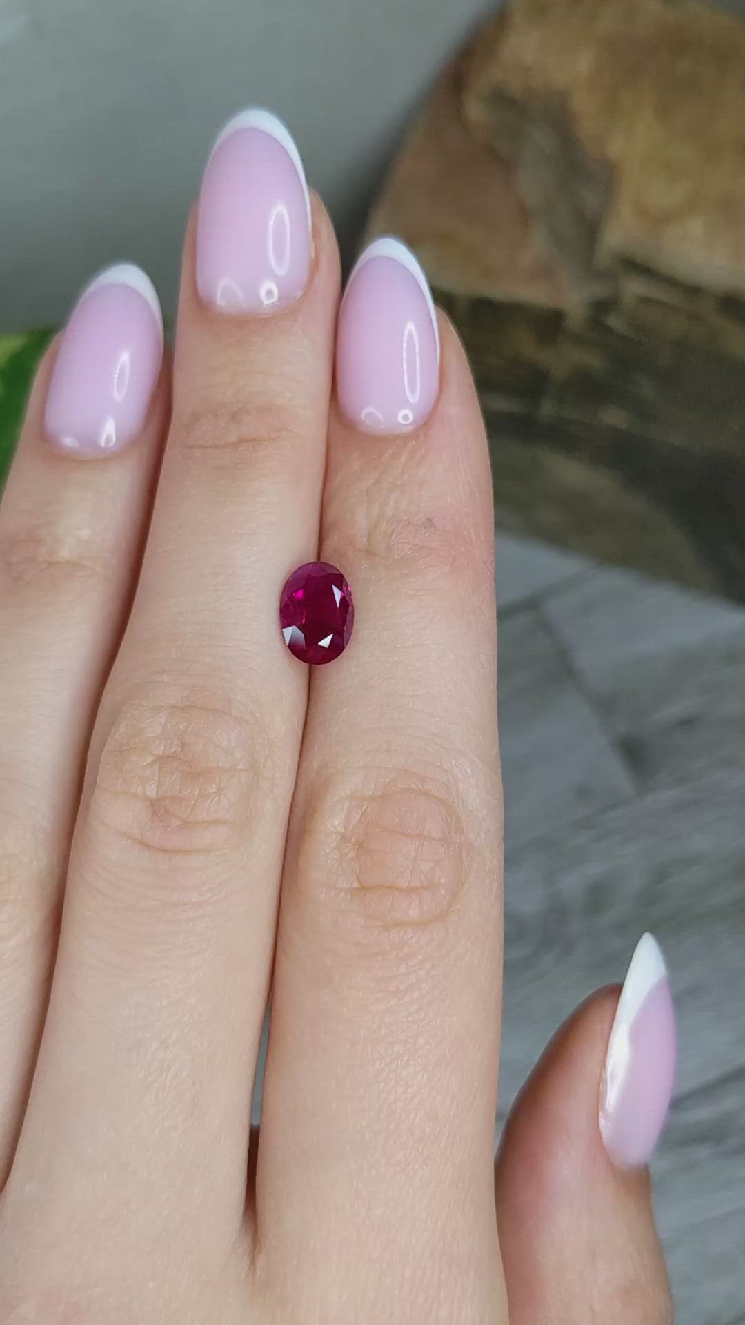 1.95 Ct. Ruby from Mozambique Size Video