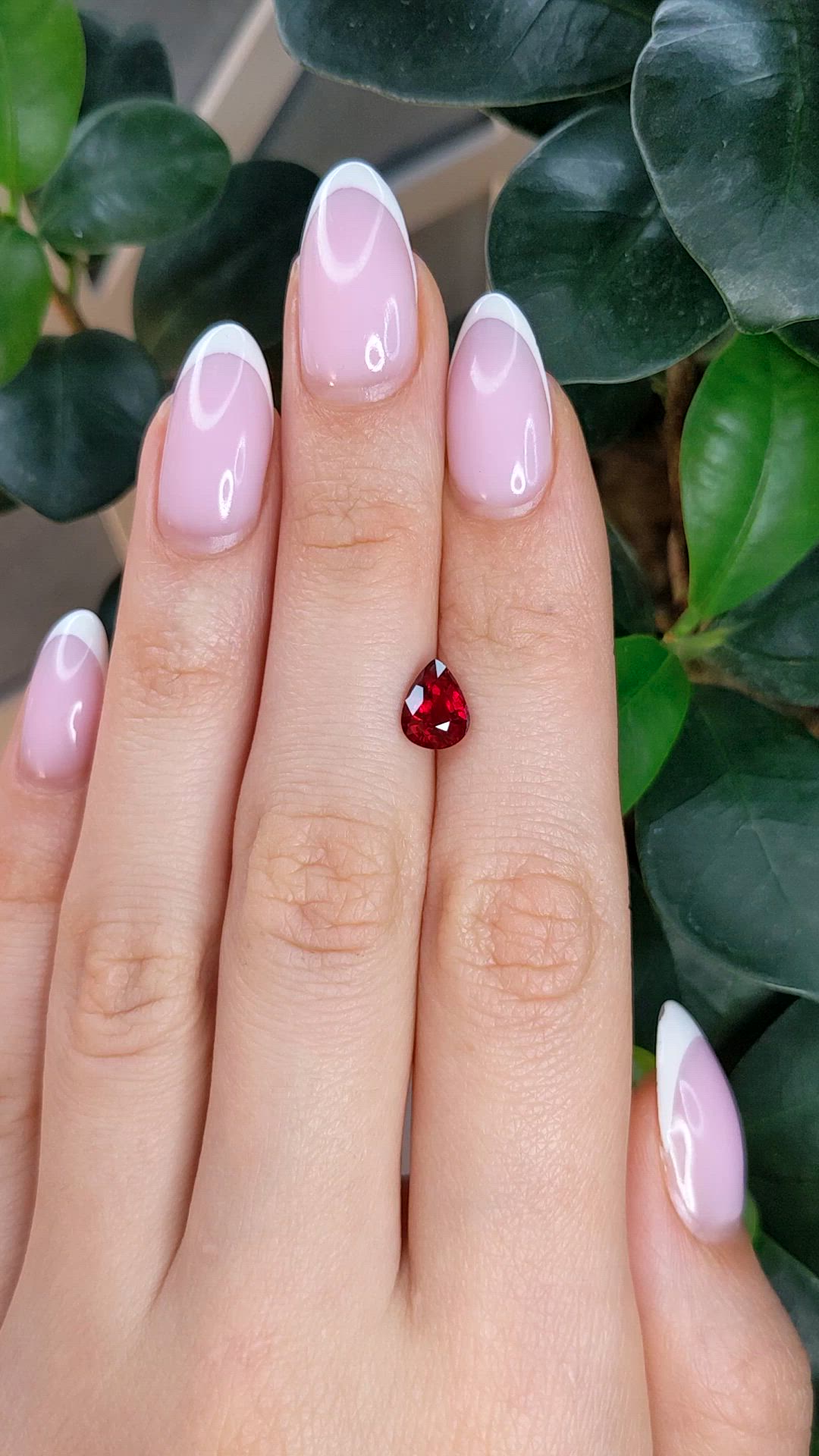 1.62 Ct. Ruby from Mozambique Size Video