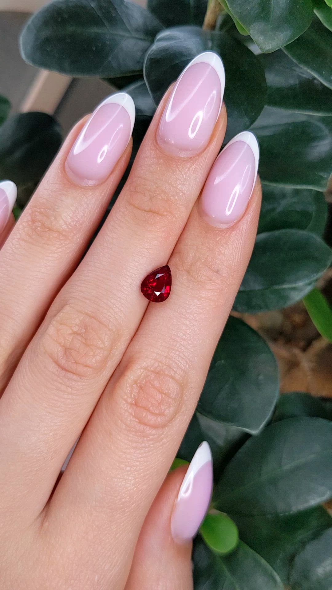 1.62 Ct. Ruby from Mozambique Size Video