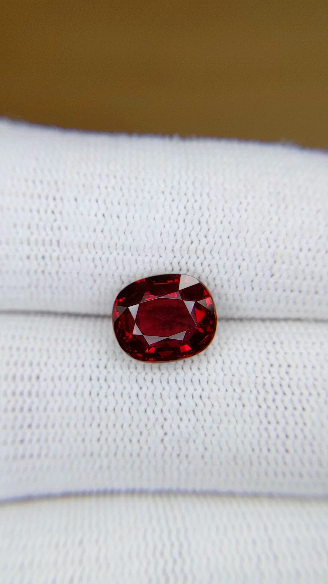 3.36 Ct. Ruby from Mozambique Size Video